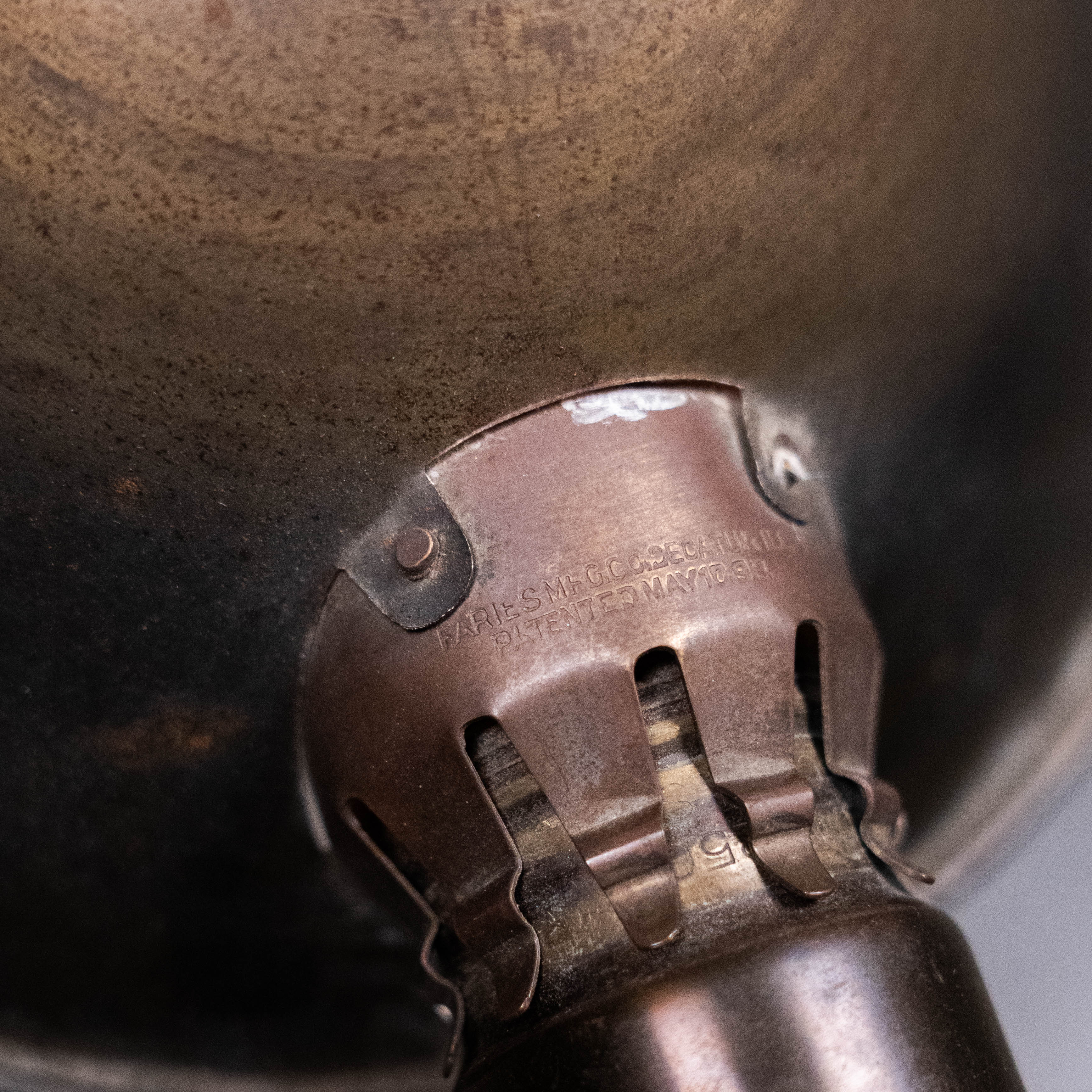 American Faries Adjustable Machinist Lamp (c.1915) – Industrial Brass