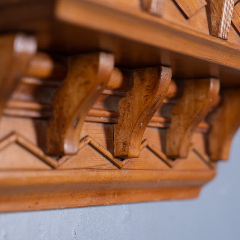 Antique Quebec wall shelf | Scott Landon Antiques and Interiors.