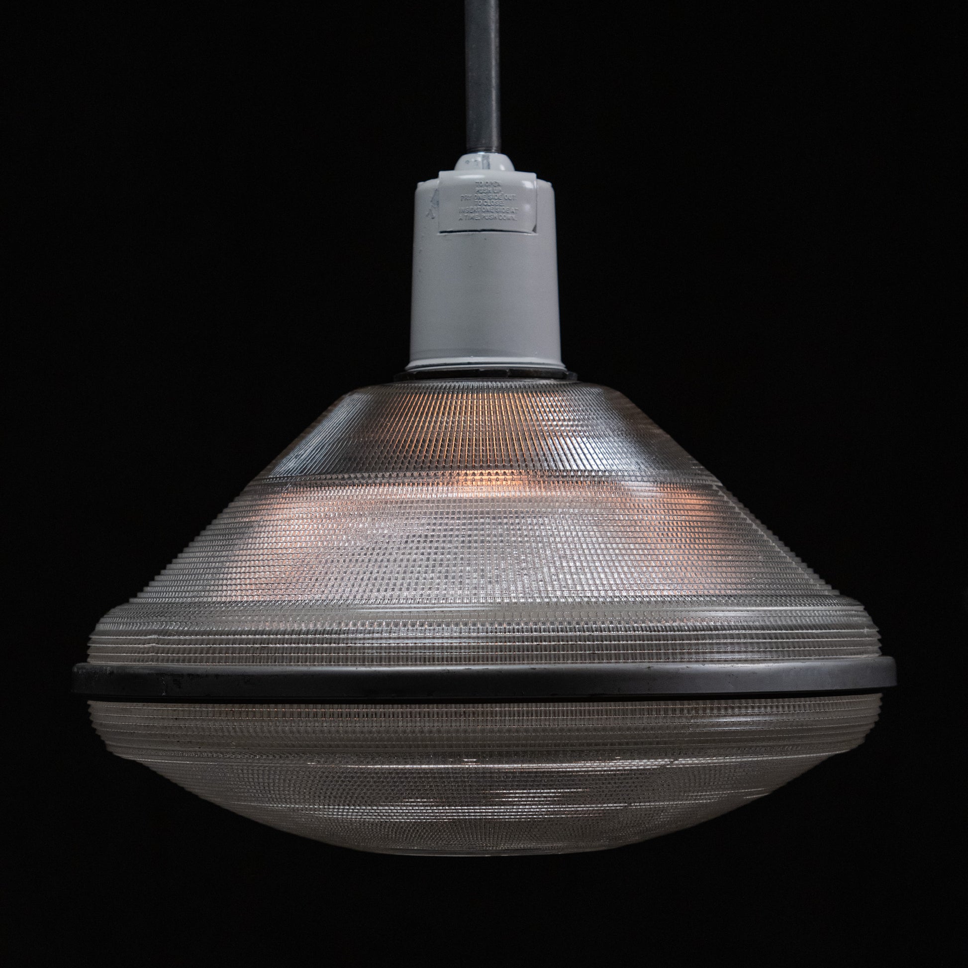 holophane pendants | Scott Landon Antiques and Interiors.