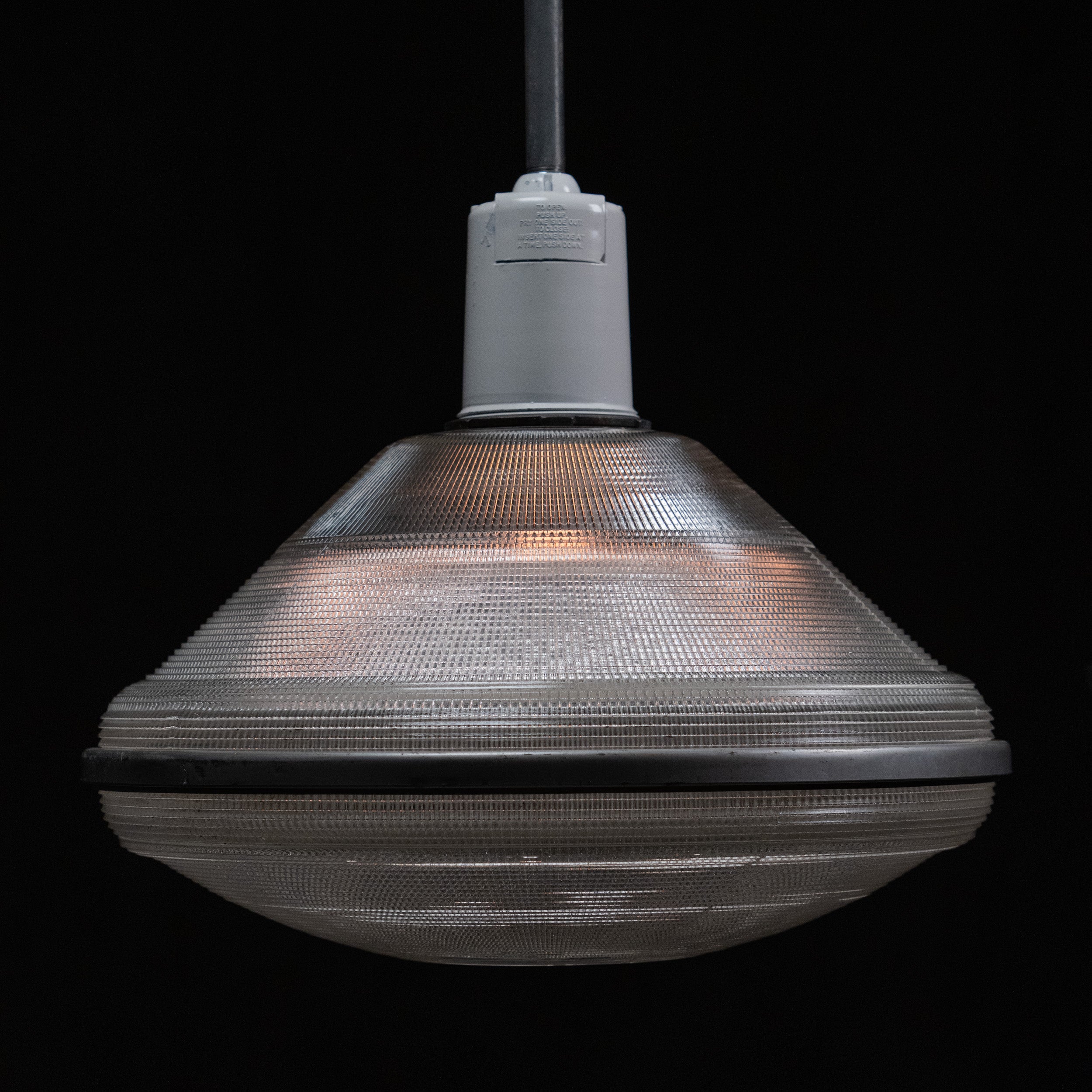 holophane pendants | Scott Landon Antiques and Interiors.