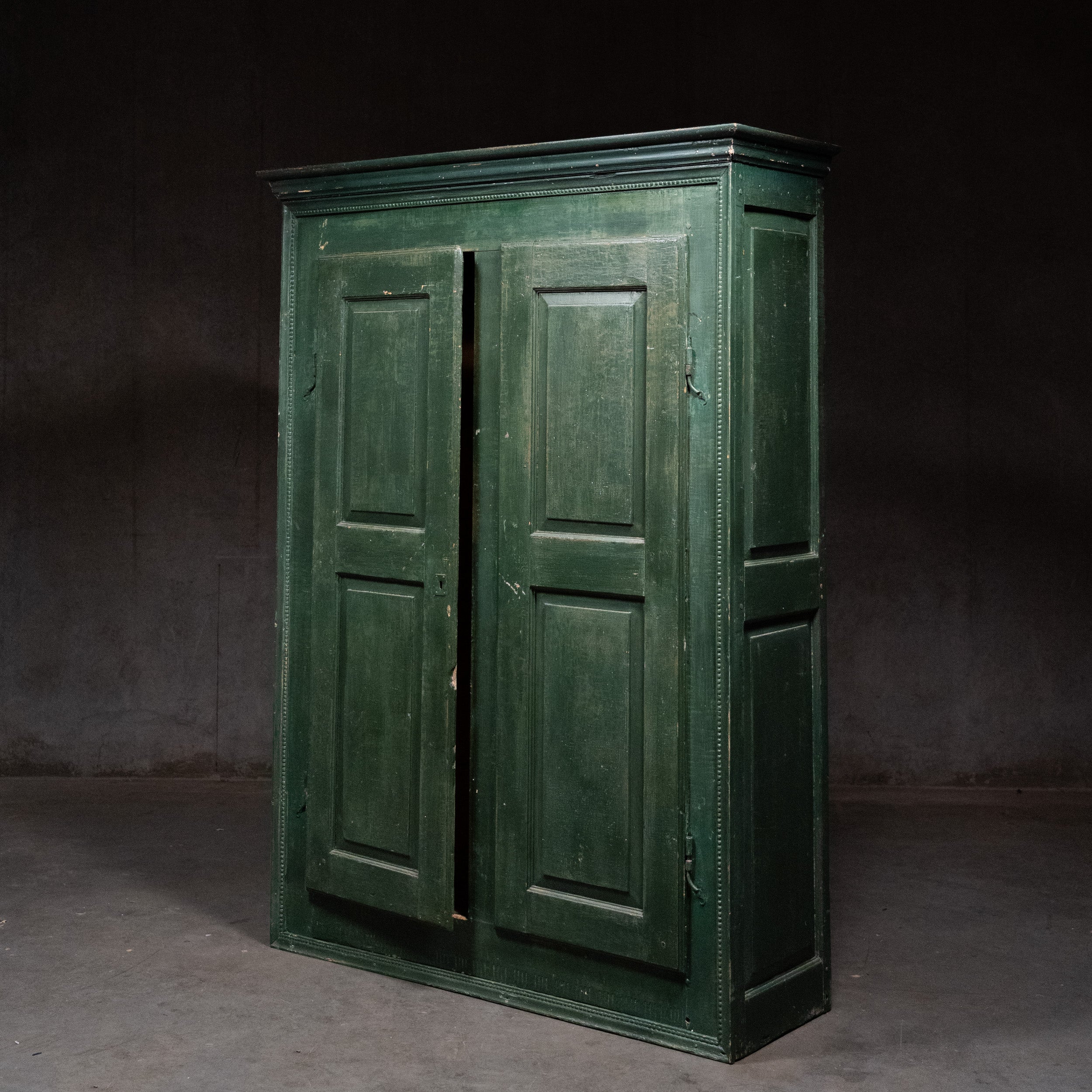 green cabinet | Scott Landon Antiques and Interiors.