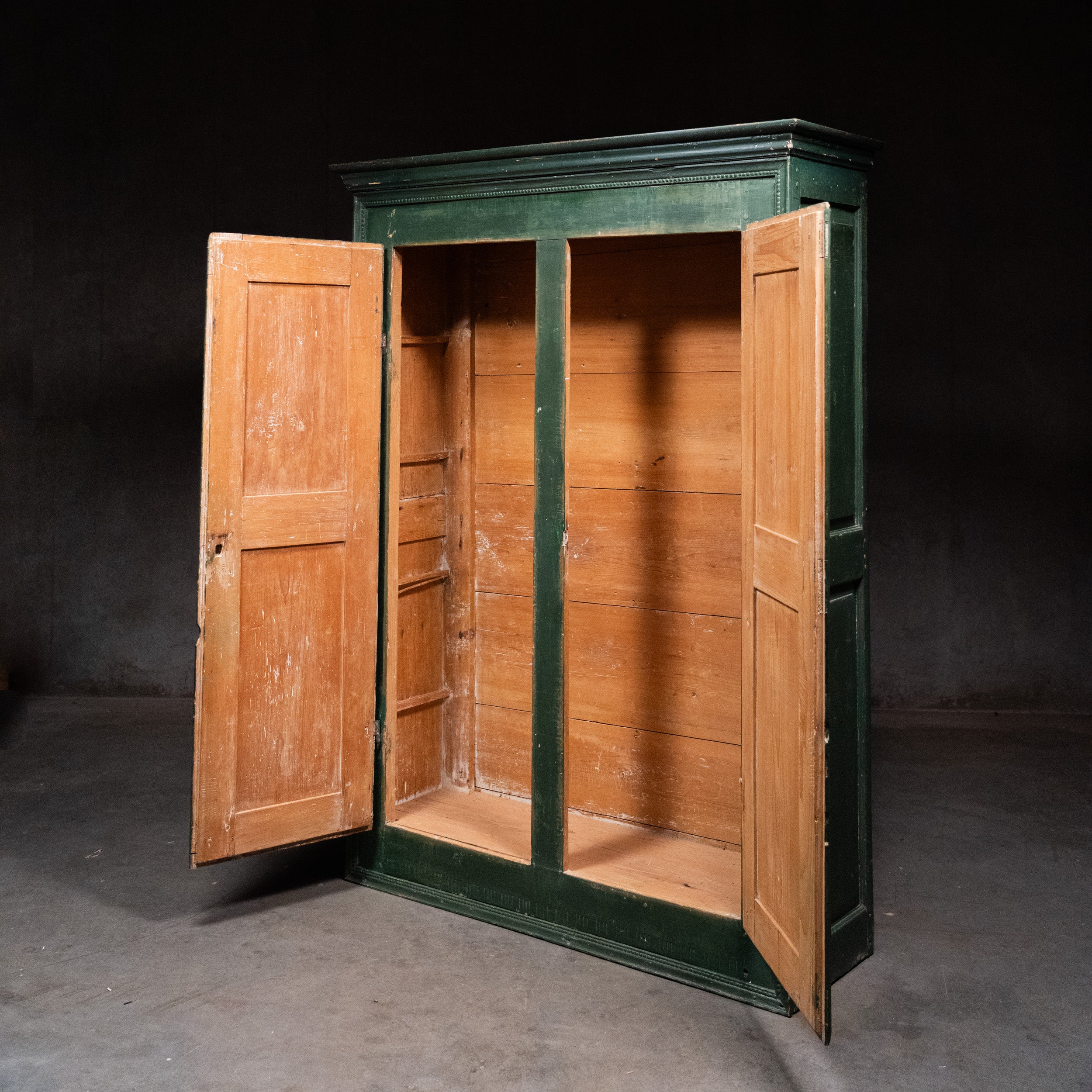 green cabinet | Scott Landon Antiques and Interiors.