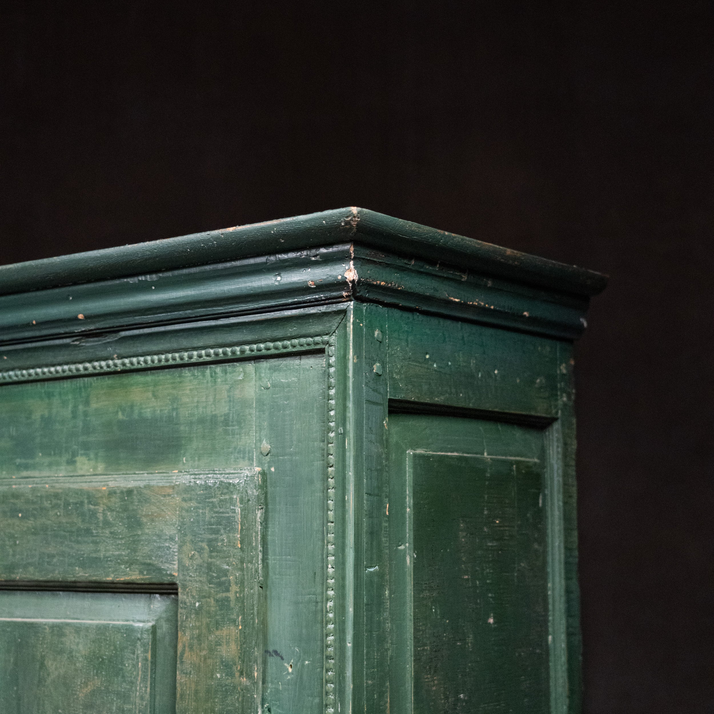 green cabinet | Scott Landon Antiques and Interiors.