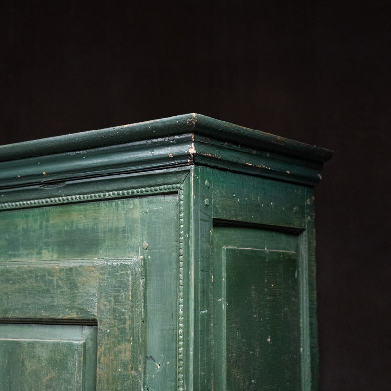 green cabinet | Scott Landon Antiques and Interiors.