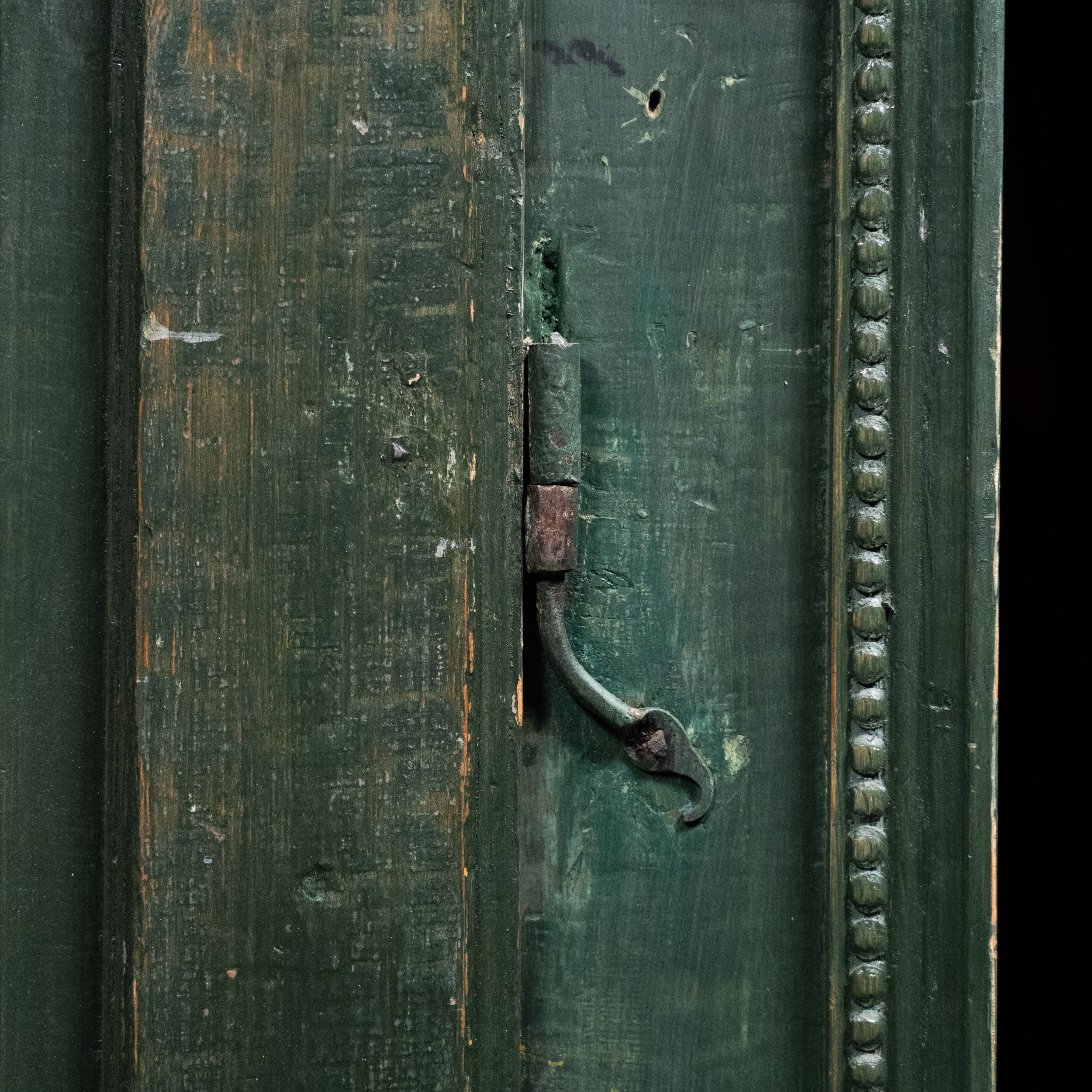 green cabinet | Scott Landon Antiques and Interiors.