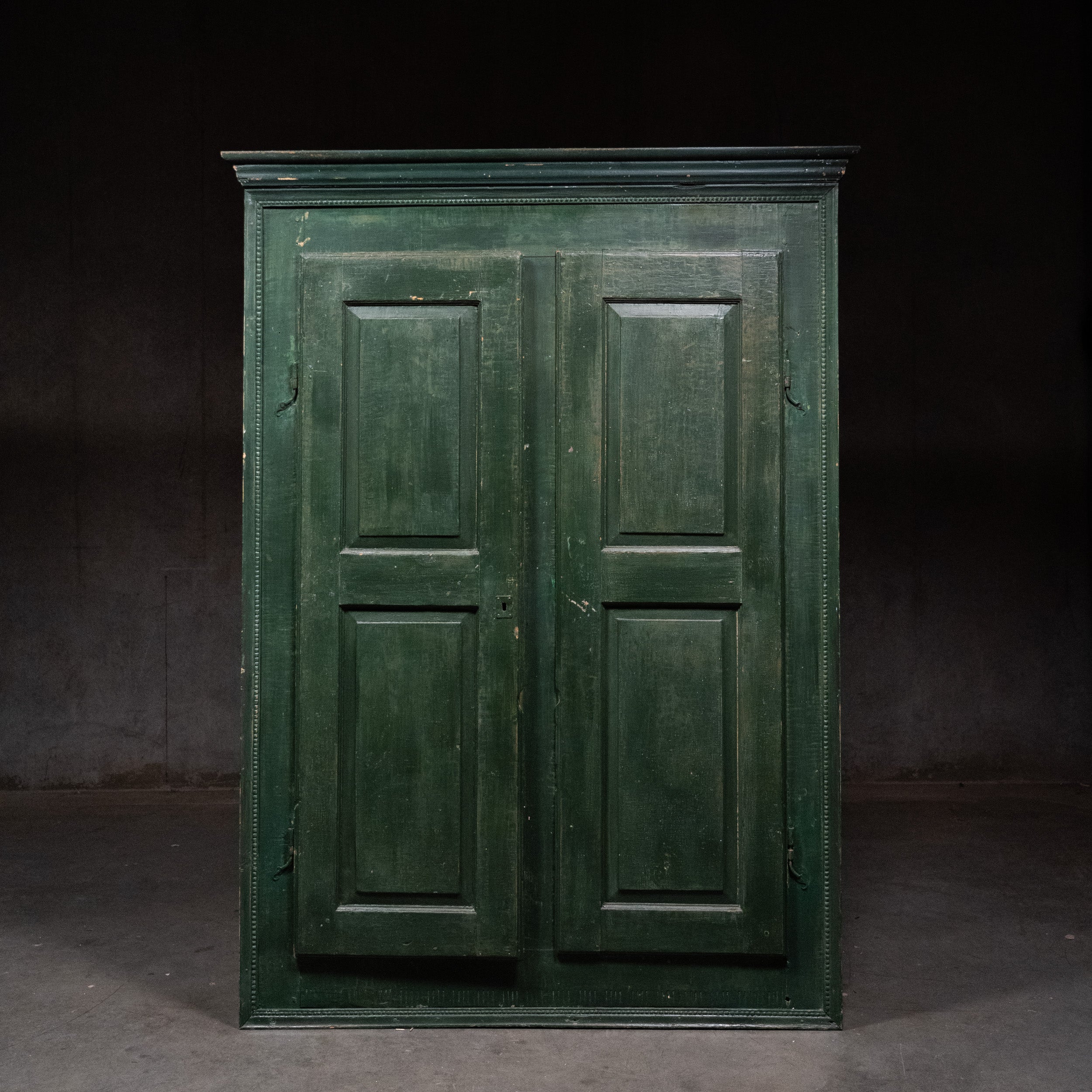 green cabinet | Scott Landon Antiques and Interiors.