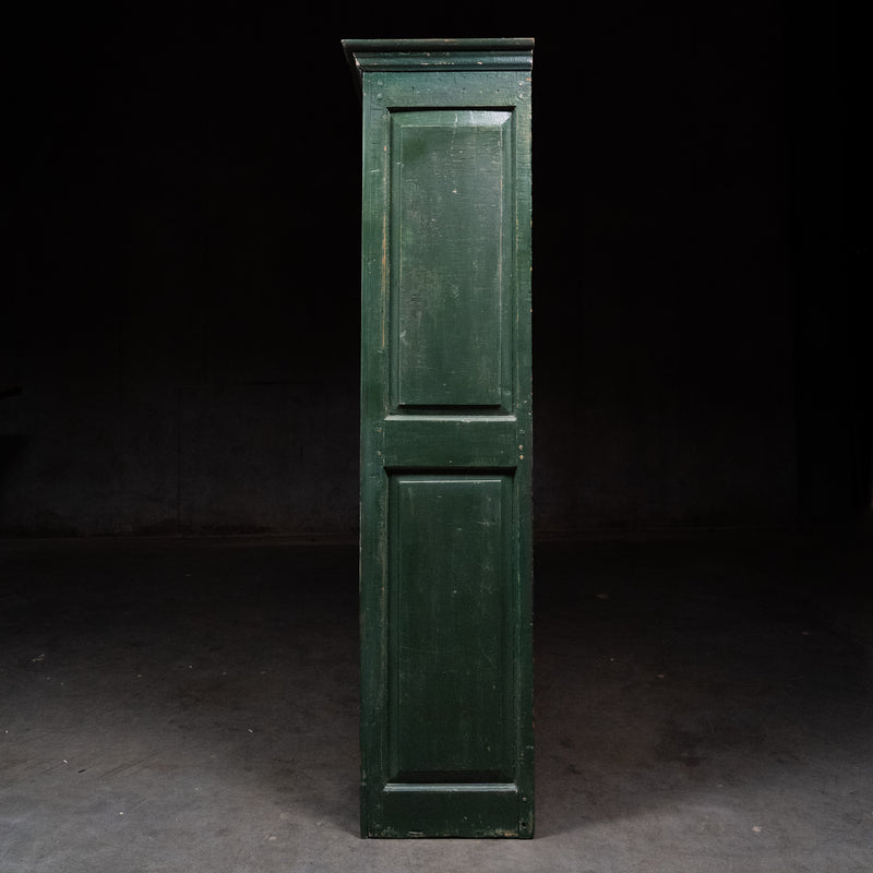 green cabinet | Scott Landon Antiques and Interiors.