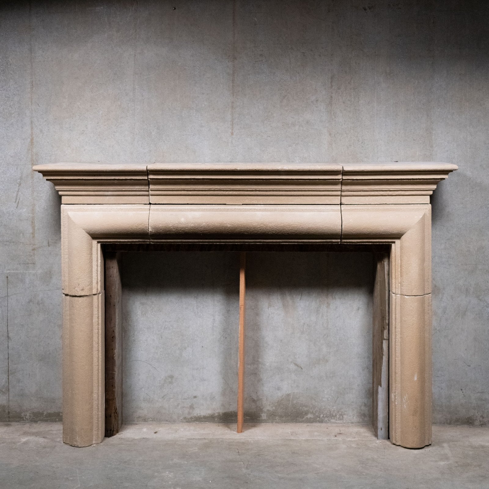 Antique style Limestone grand Fireplace Mantel