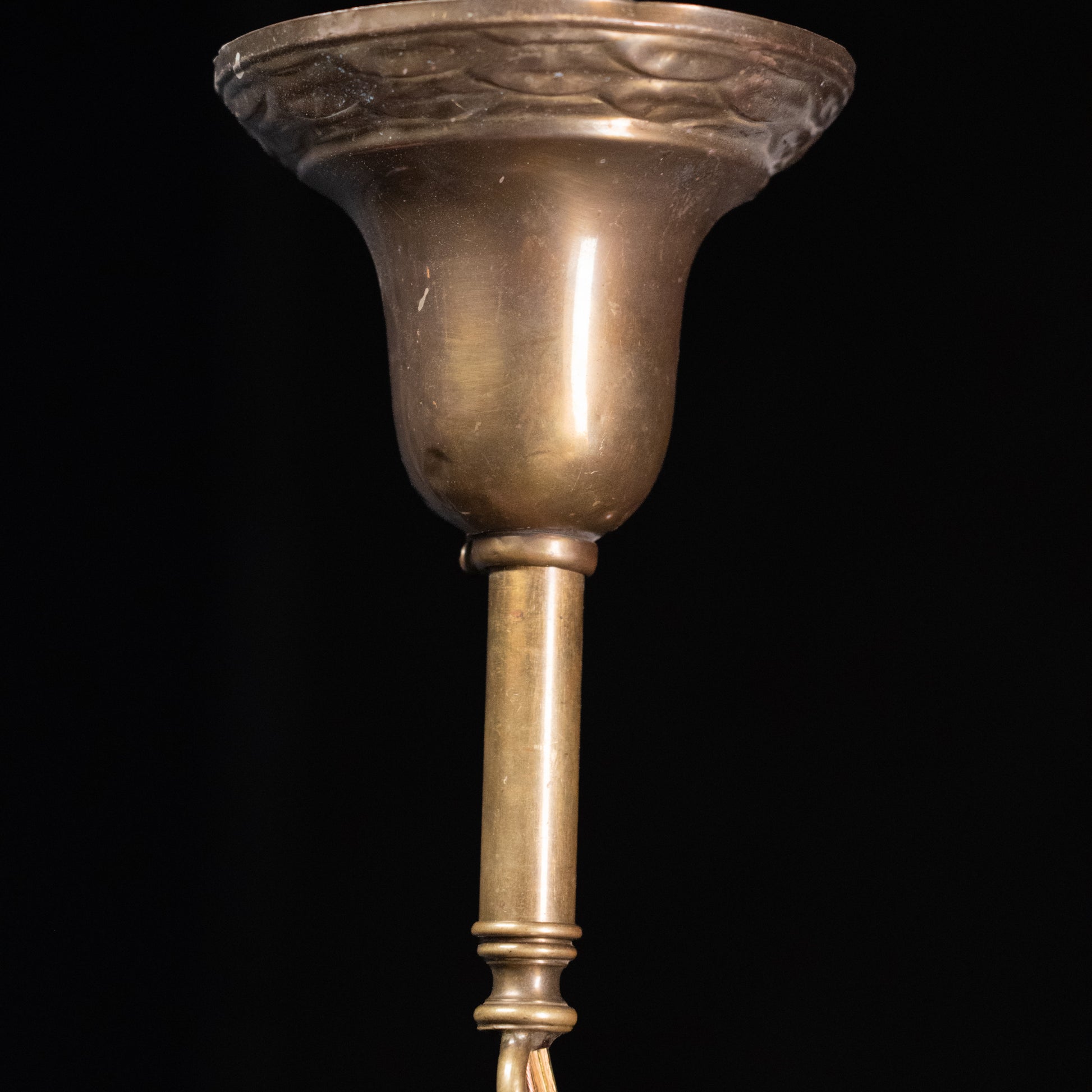 brass pendant | Scott Landon Antiques and Interiors.