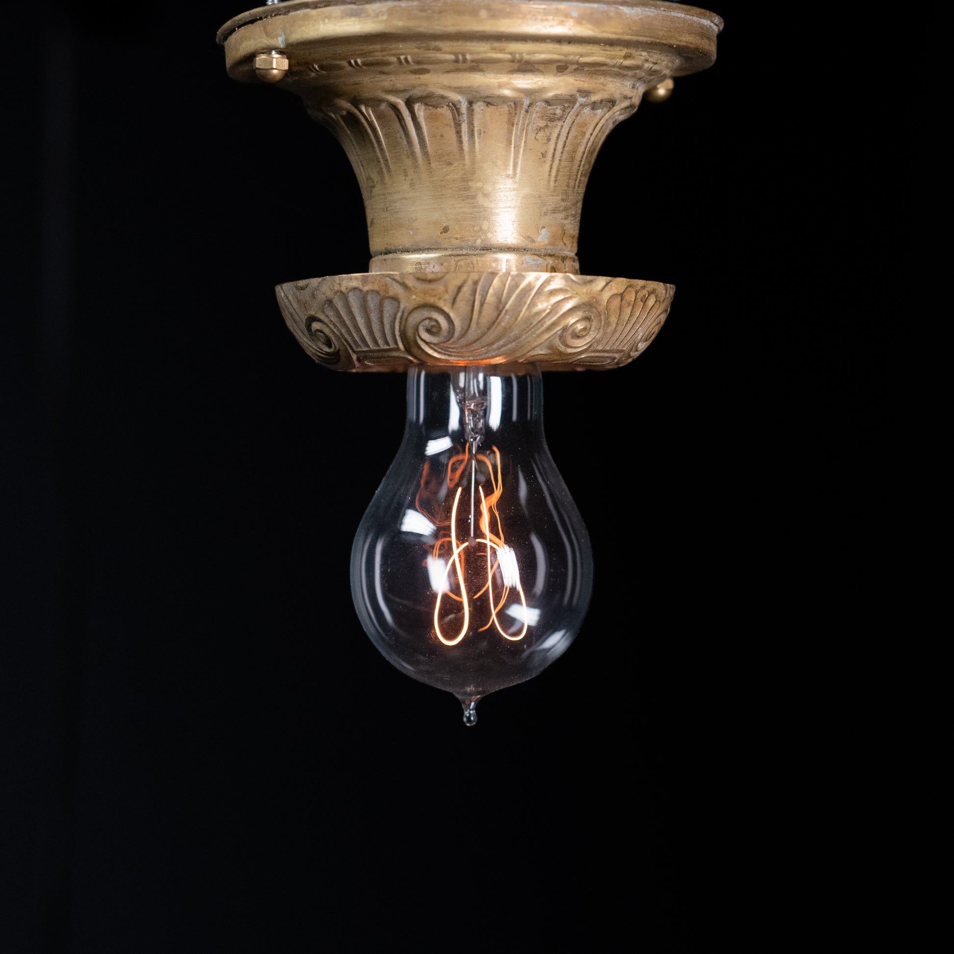 small flush mount | Scott Landon Antiques and Interiors.