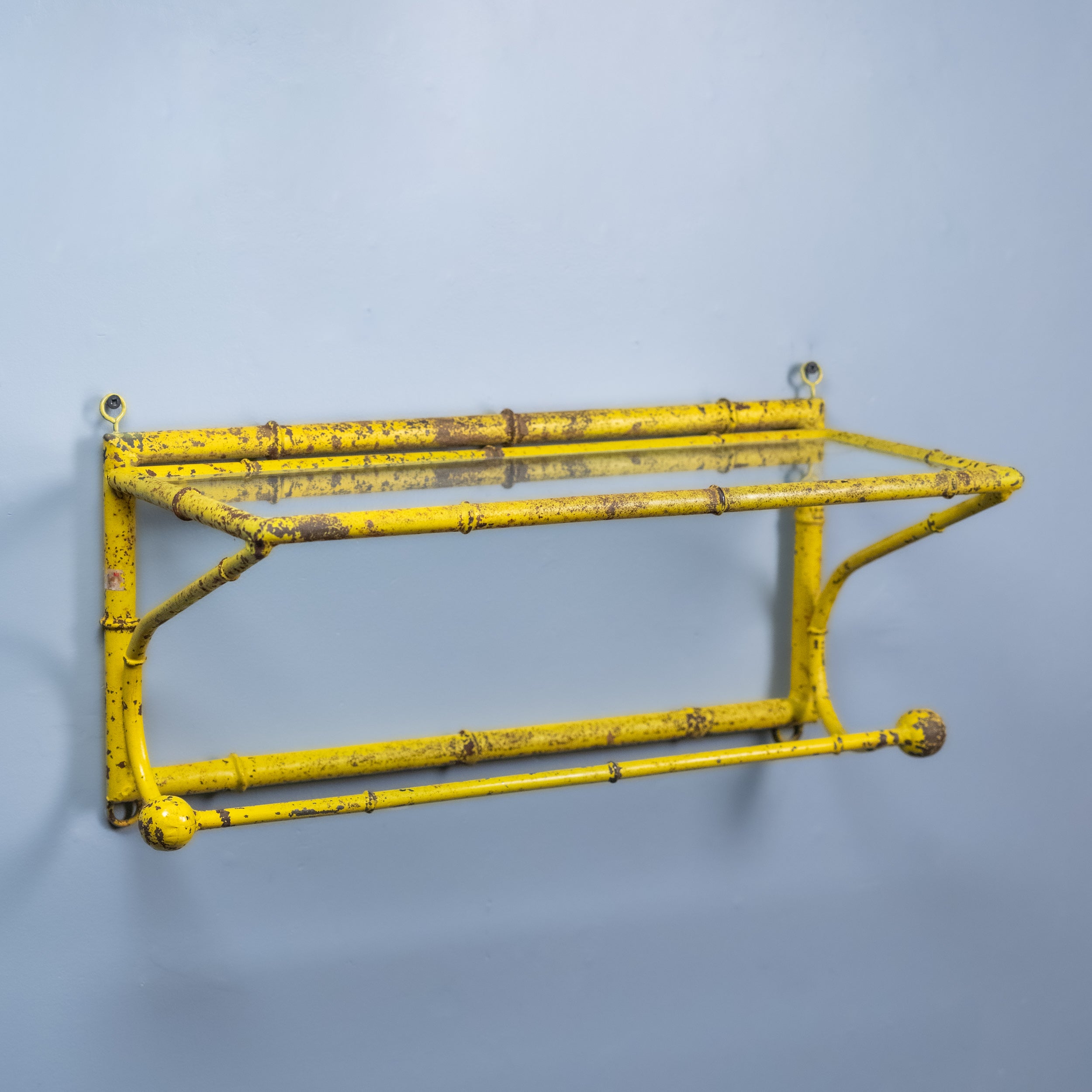 yellow shelf | Scott Landon Antiques and Interiors.