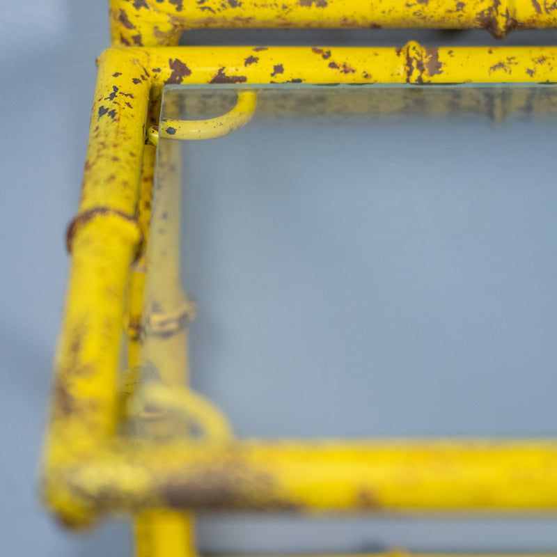 yellow shelf | Scott Landon Antiques and Interiors.