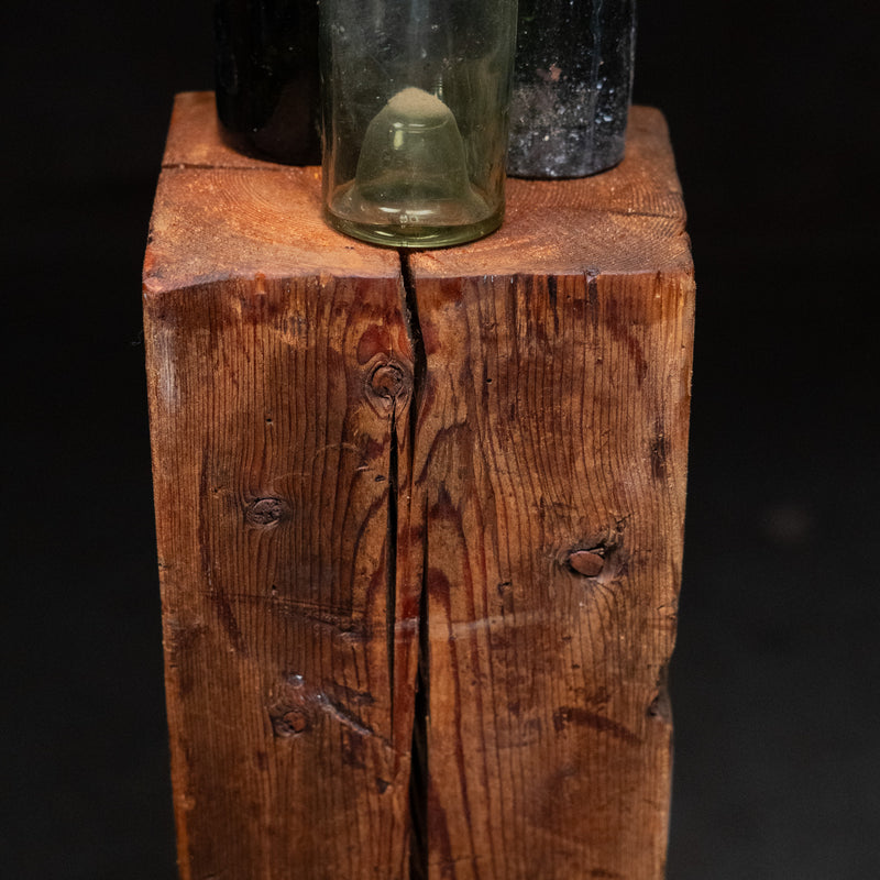 beam pedestals | Scott Landon Antiques and Interiors.