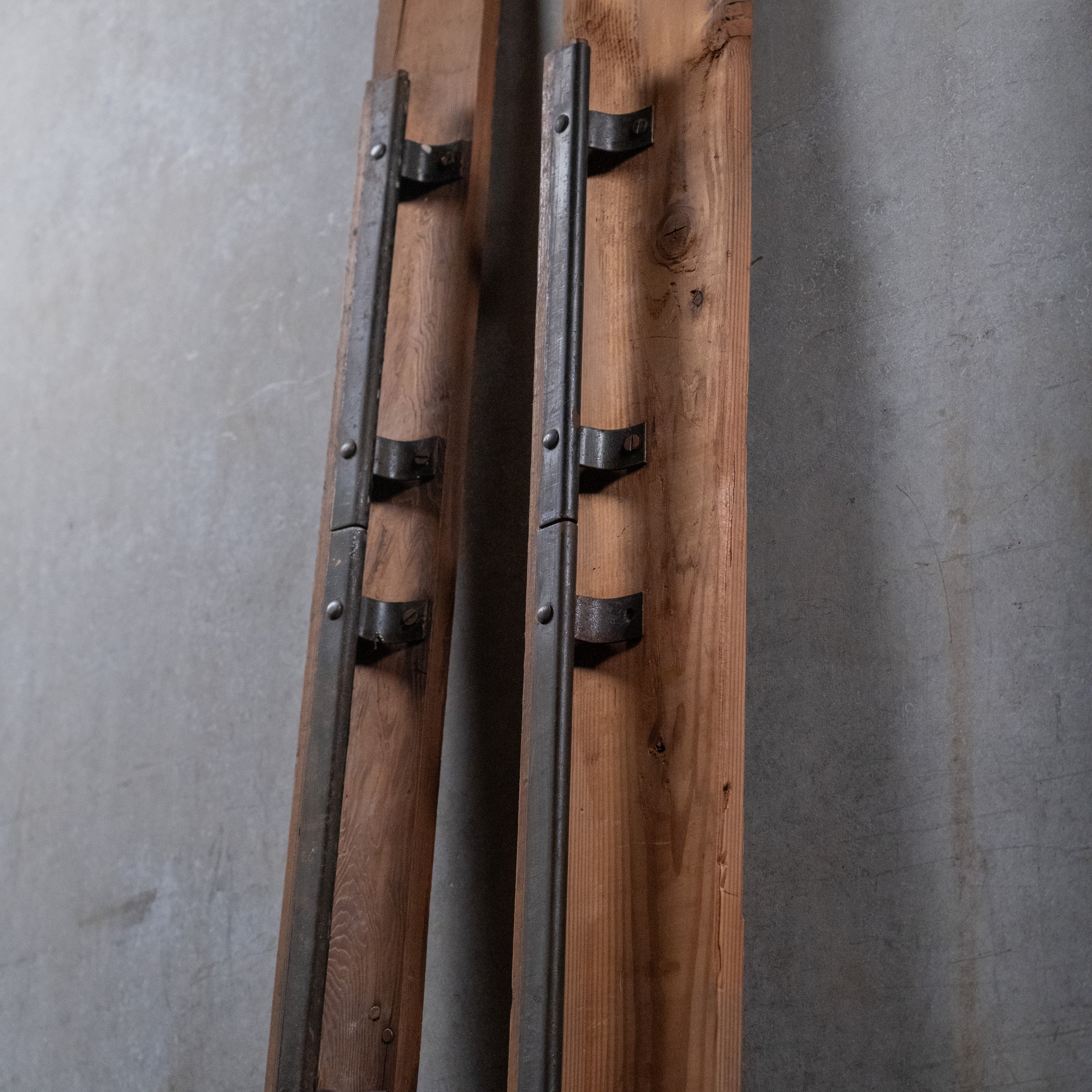 sliding doors with tracks | Scott Landon Antiques and Interiors.