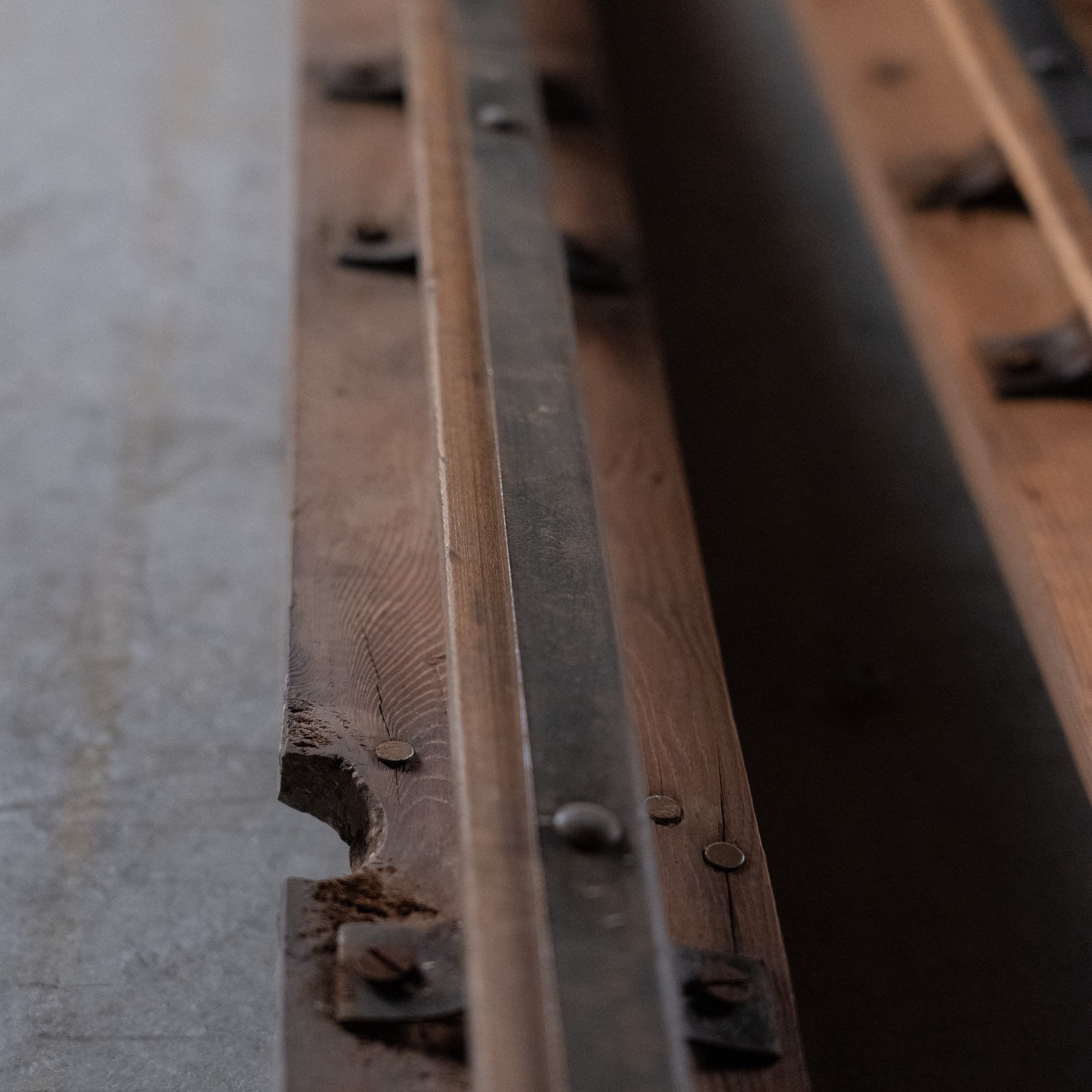sliding doors with tracks | Scott Landon Antiques and Interiors.