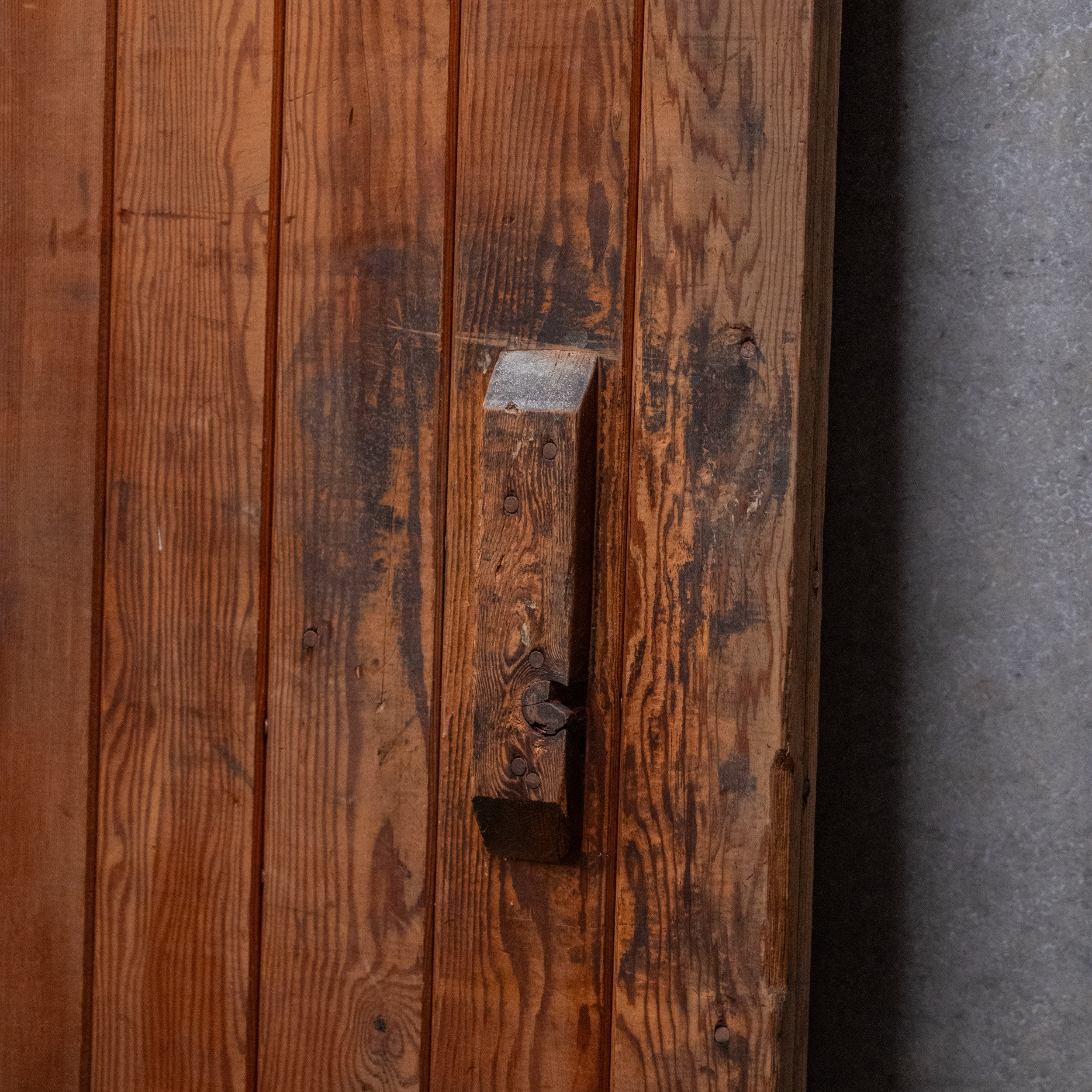 sliding doors with tracks | Scott Landon Antiques and Interiors.