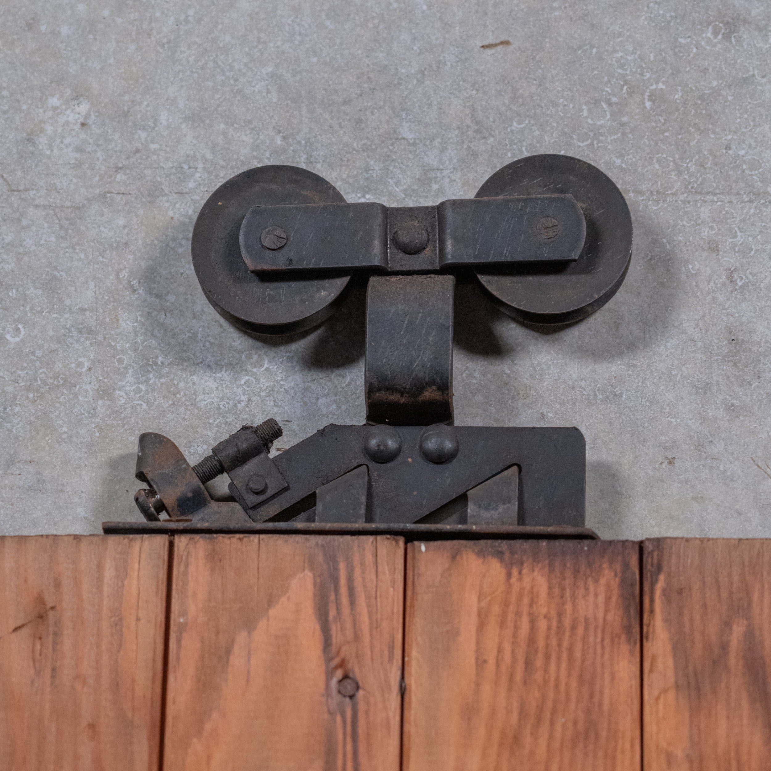 sliding doors with tracks | Scott Landon Antiques and Interiors.