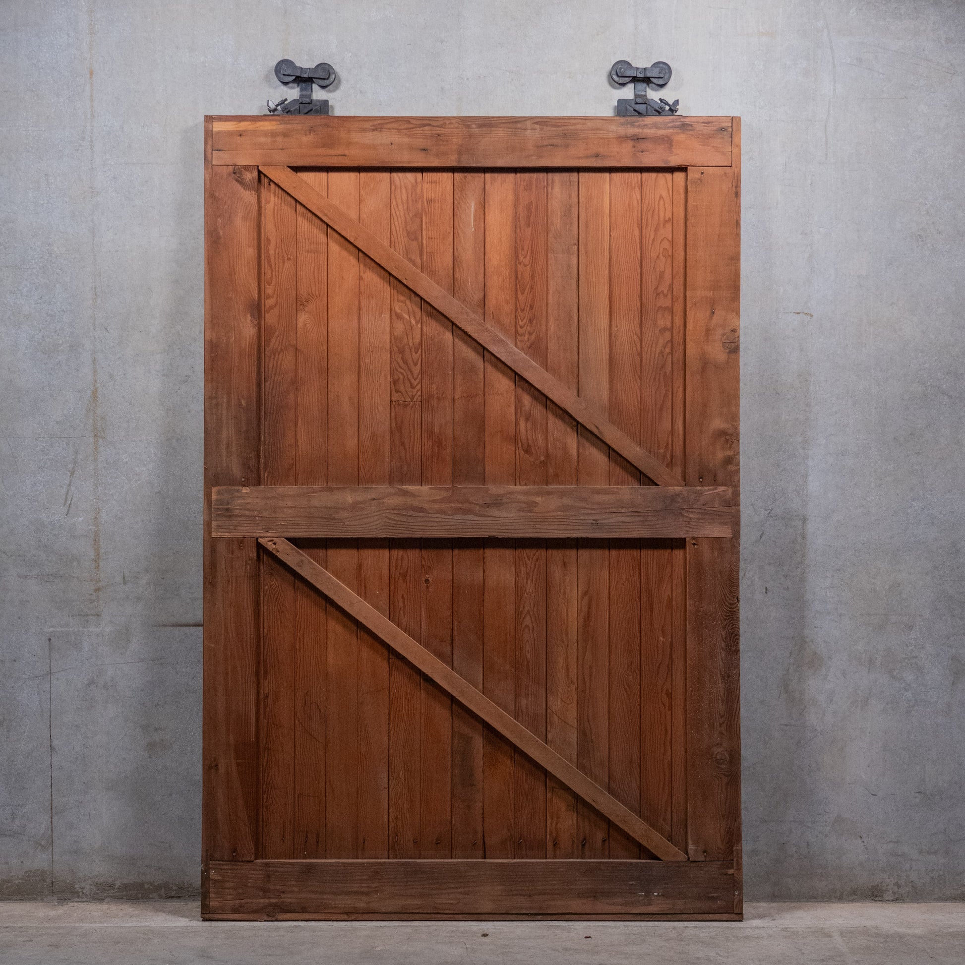 sliding doors with tracks | Scott Landon Antiques and Interiors.