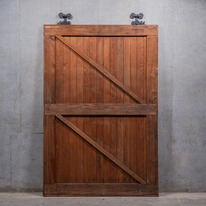 sliding doors with tracks | Scott Landon Antiques and Interiors.