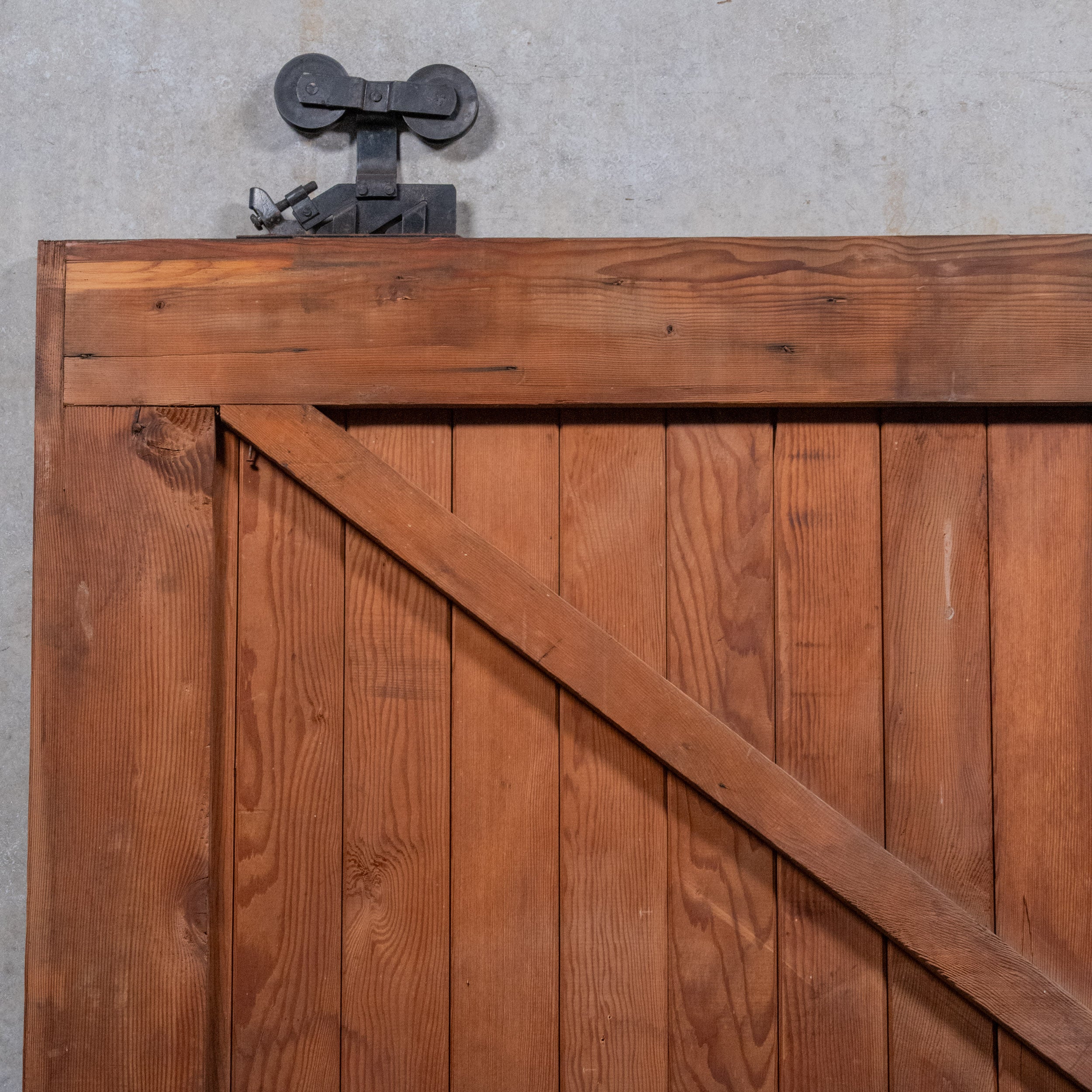 sliding doors with tracks | Scott Landon Antiques and Interiors.