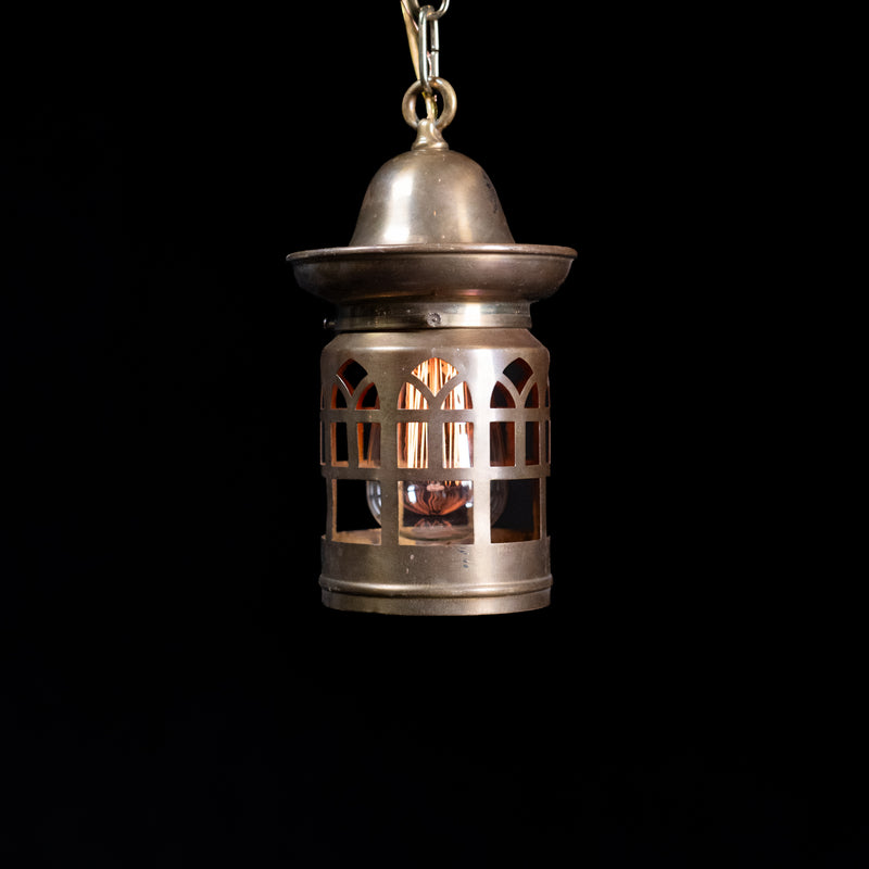 brass pendant | Scott Landon Antiques and Interiors.