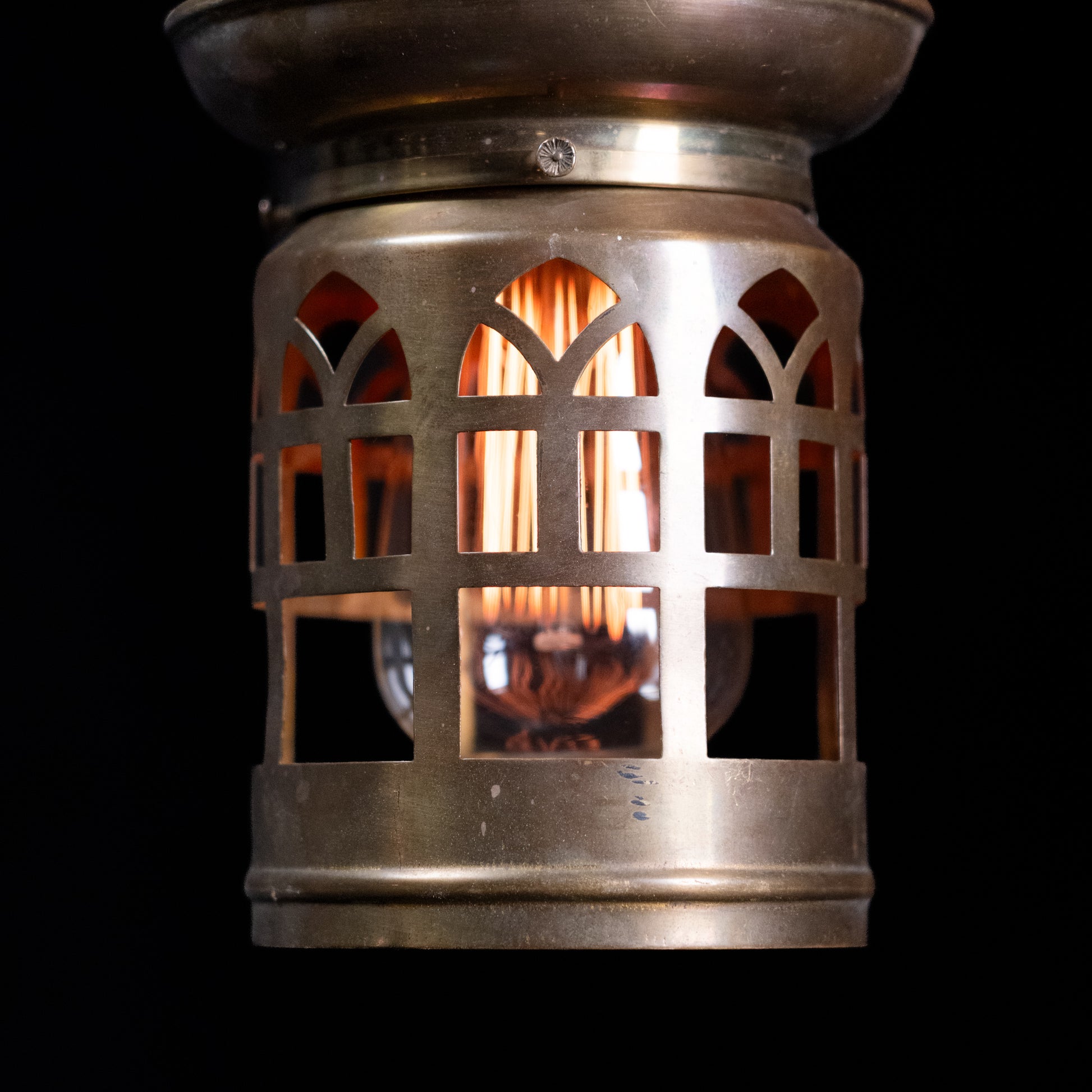brass pendant | Scott Landon Antiques and Interiors.