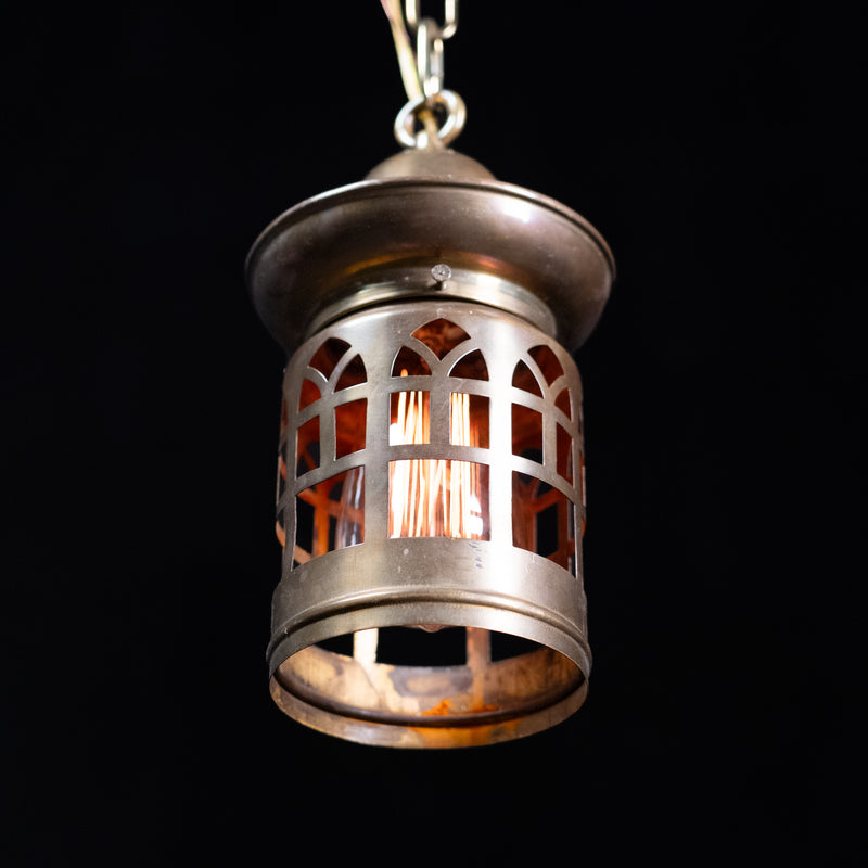 brass pendant | Scott Landon Antiques and Interiors.
