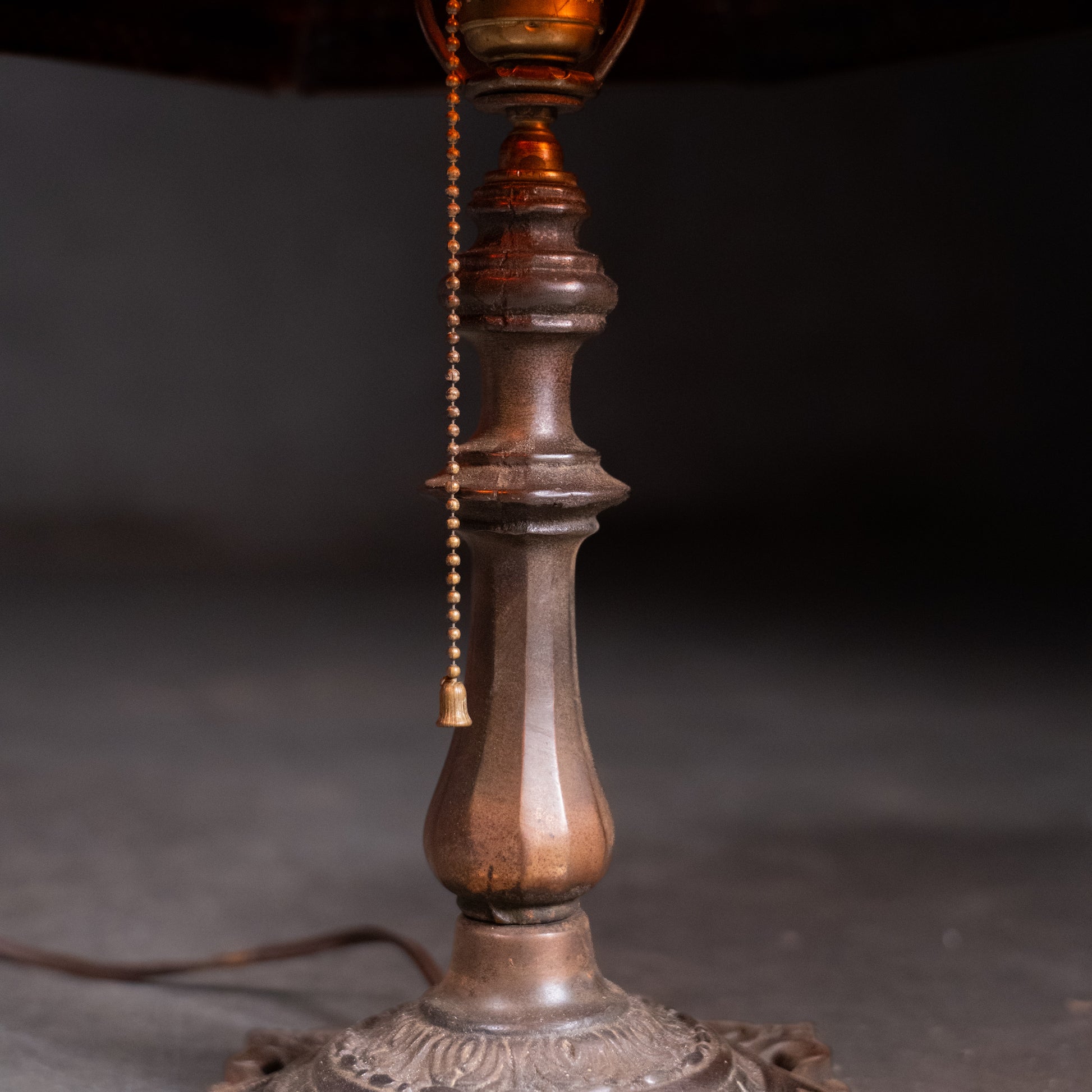 stained glass lamp | Scott Landon Antiques and Interiors.