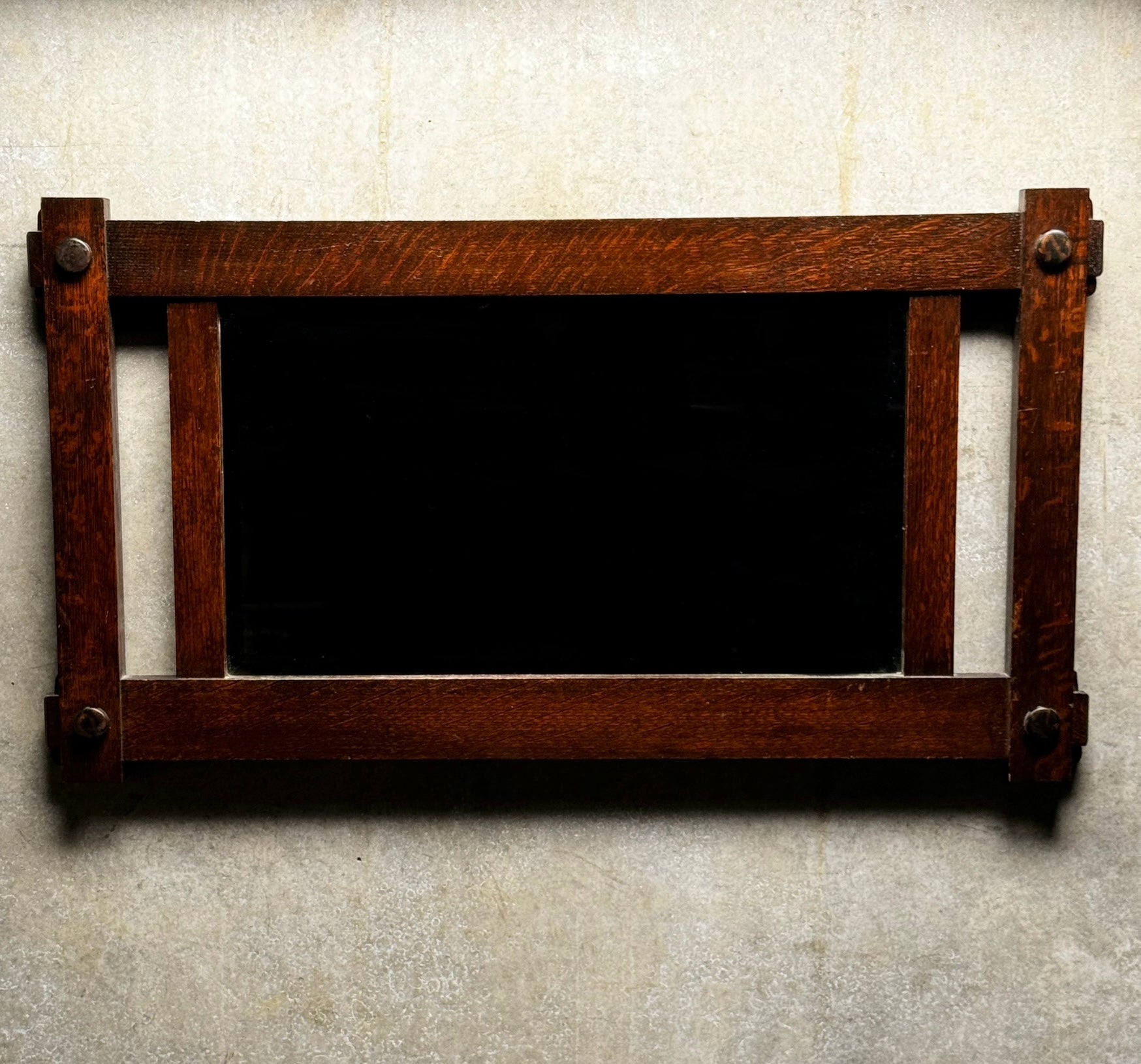 Arts & Crafts Antique Oak Mirror