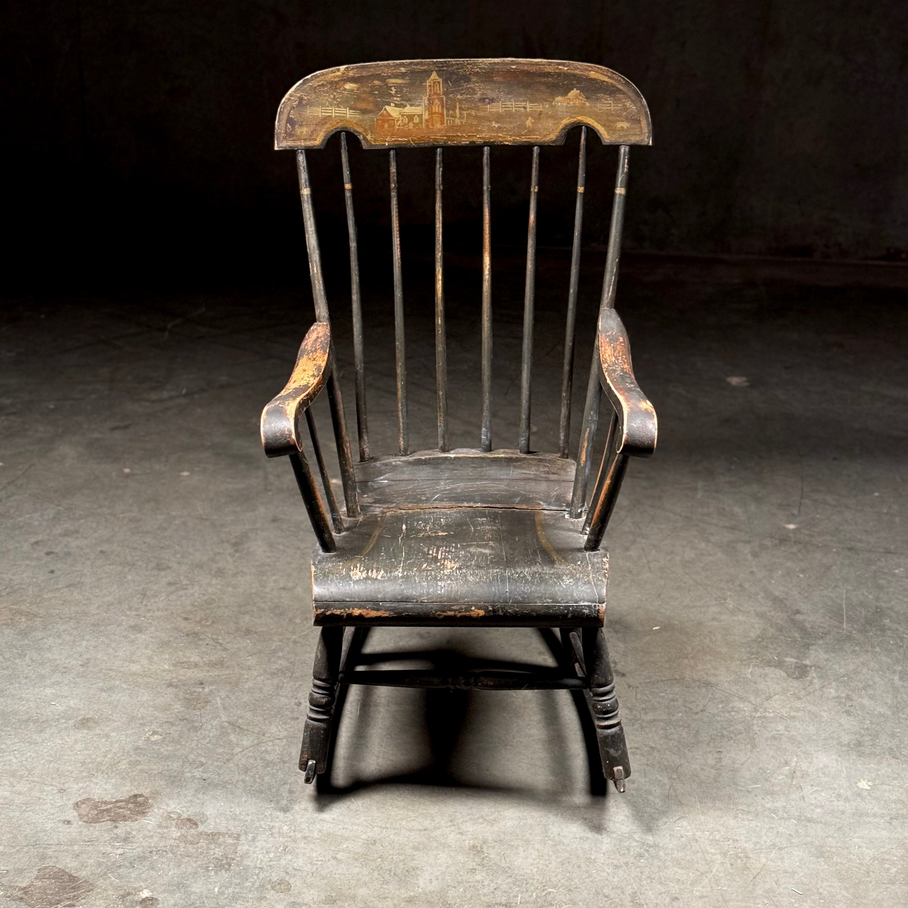 1850 Boston Rocker
