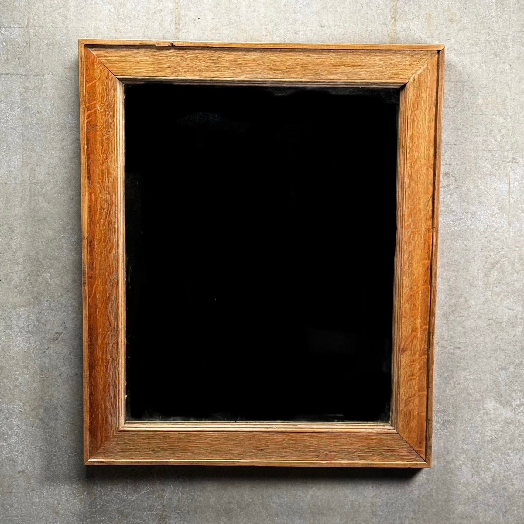 1890 Oak Framed Mirror