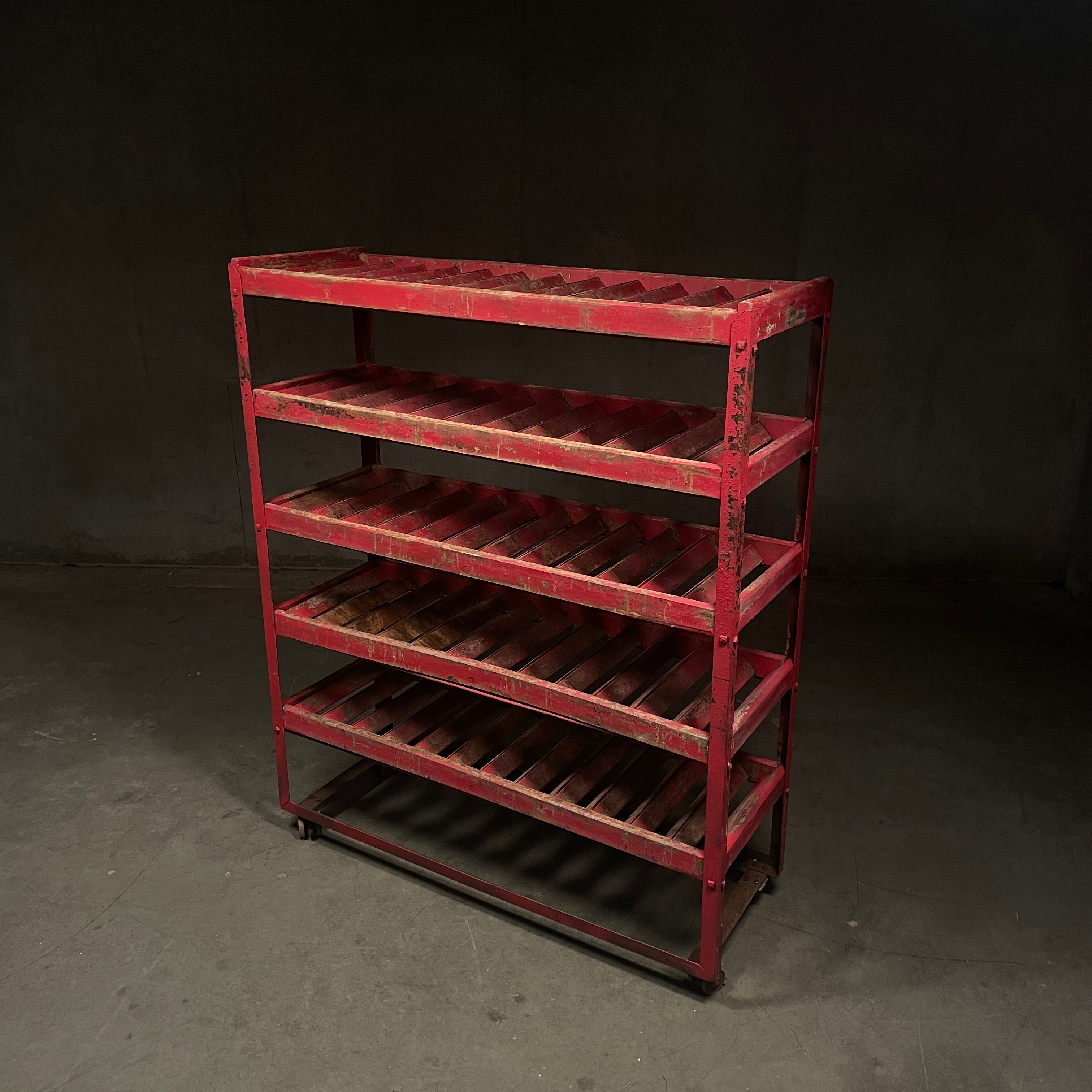 1920 shoe Rack in Original Paint