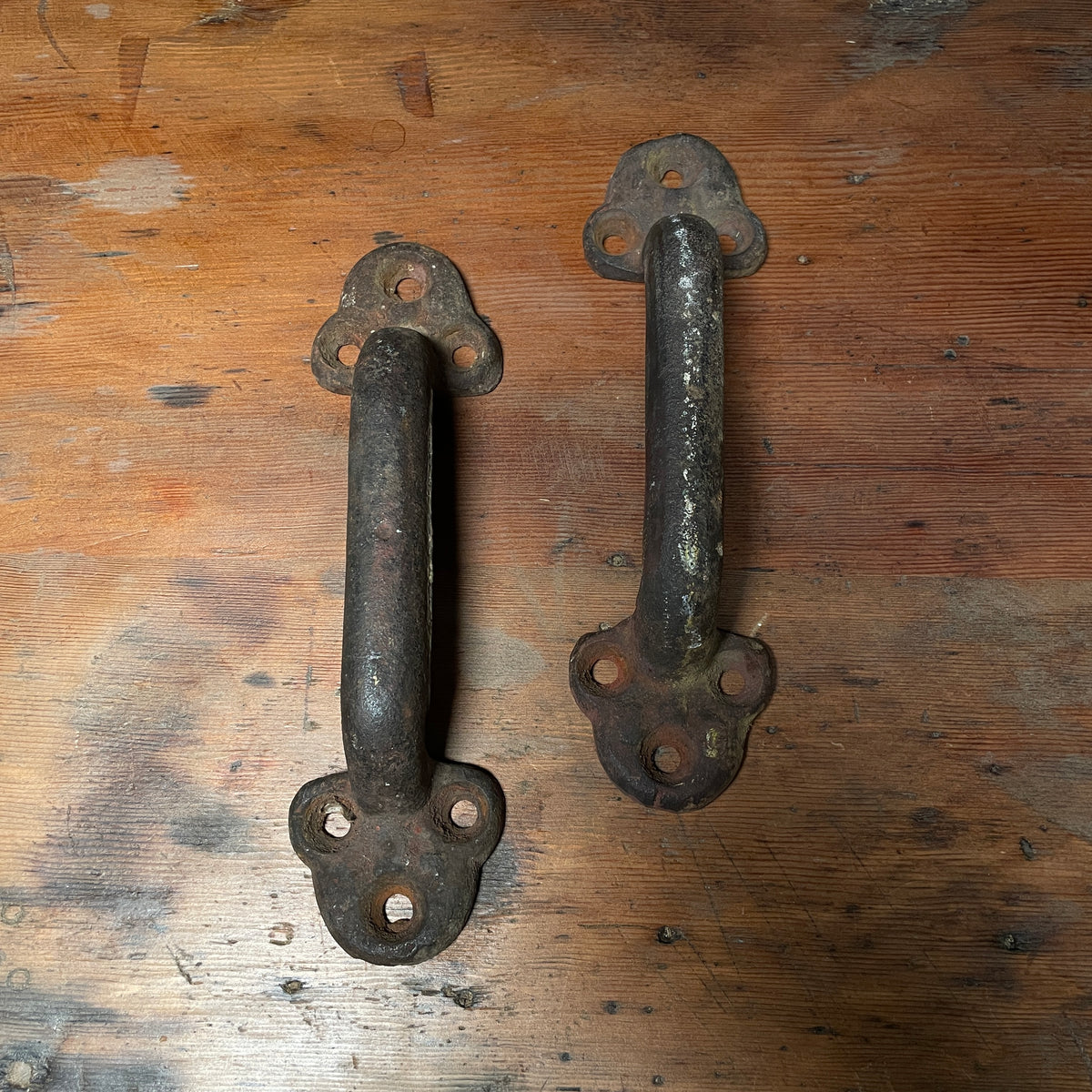 Cast Handle 1910 Heavy Cast Iron Barn Door Handles