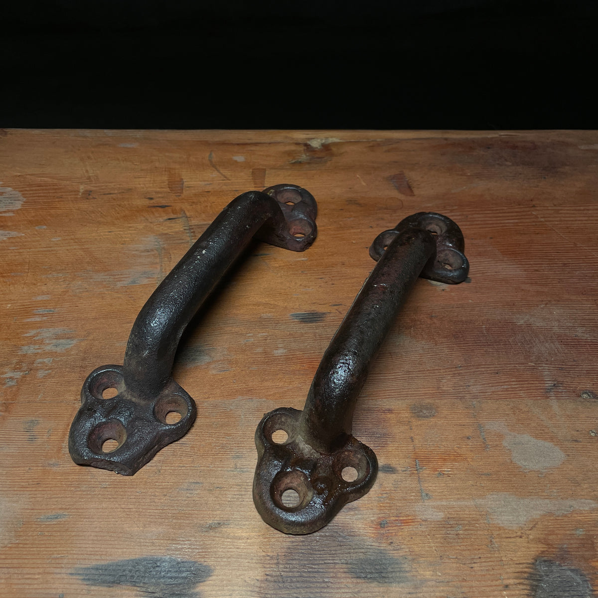 Cast Handle 1910 Heavy Cast Iron Barn Door Handles