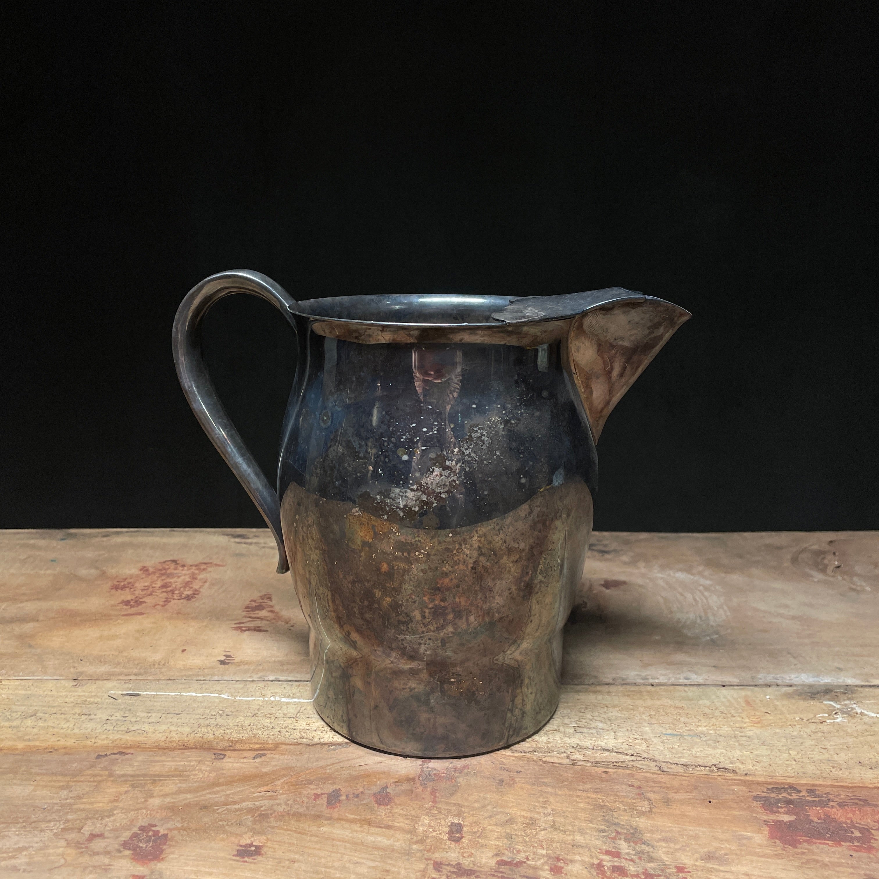 1920 Silver Water Pitcher