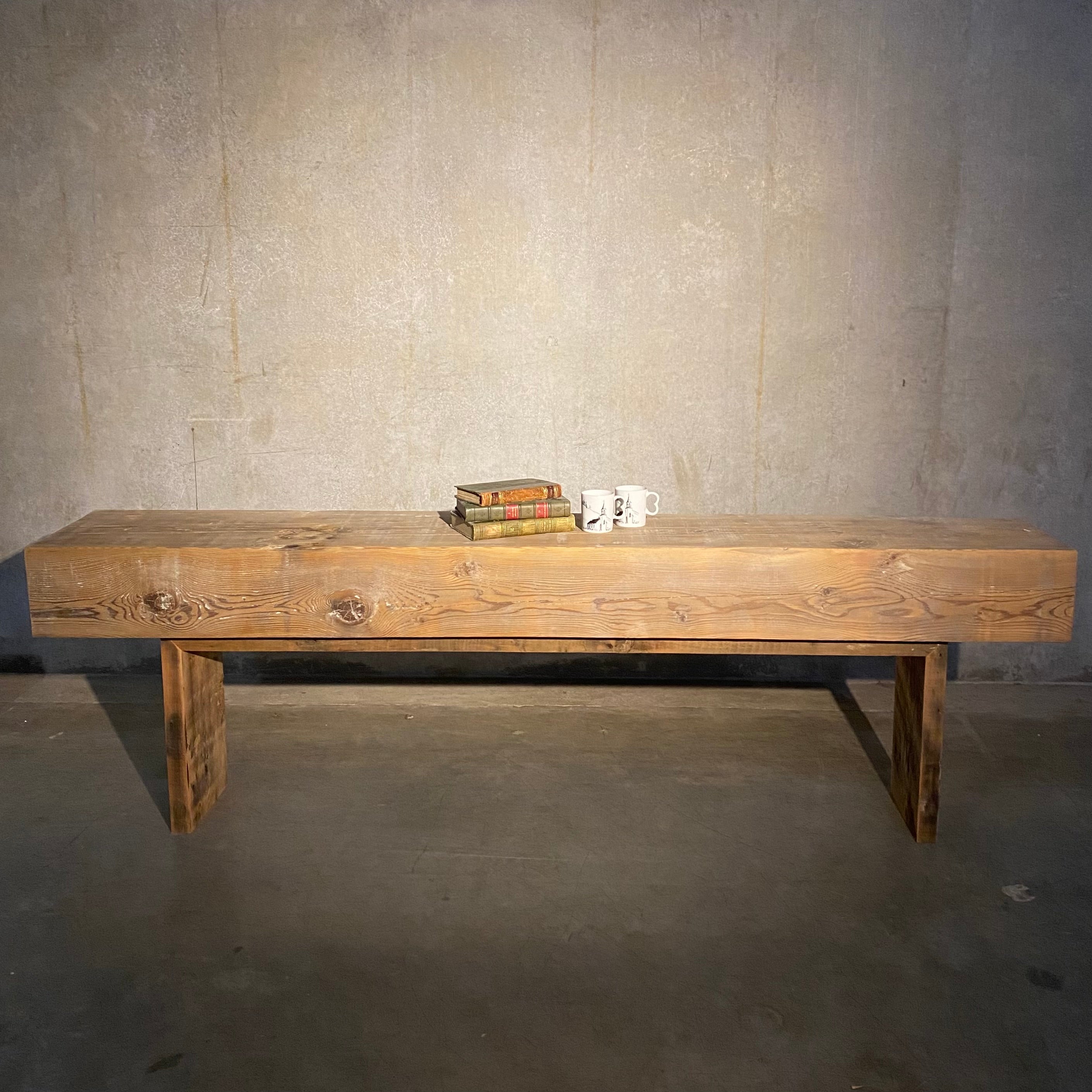 Reclaimed  BESPOKE Wood Console Table
