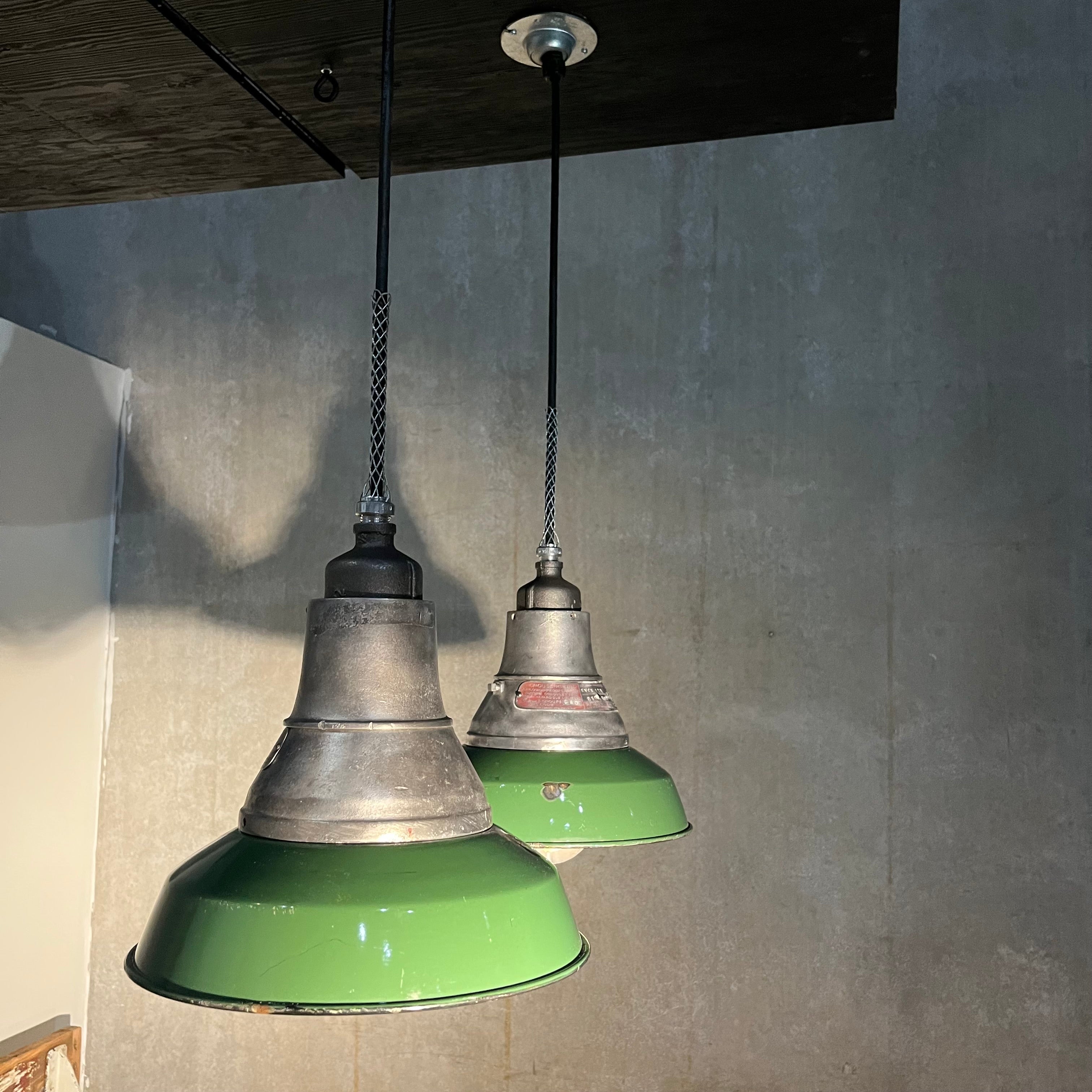 1930 Crouse Hinds Industrial Pendants lights