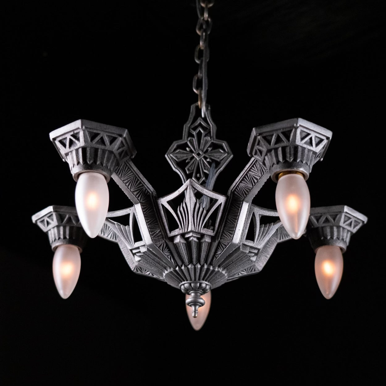 Antique Art Deco Chandelier