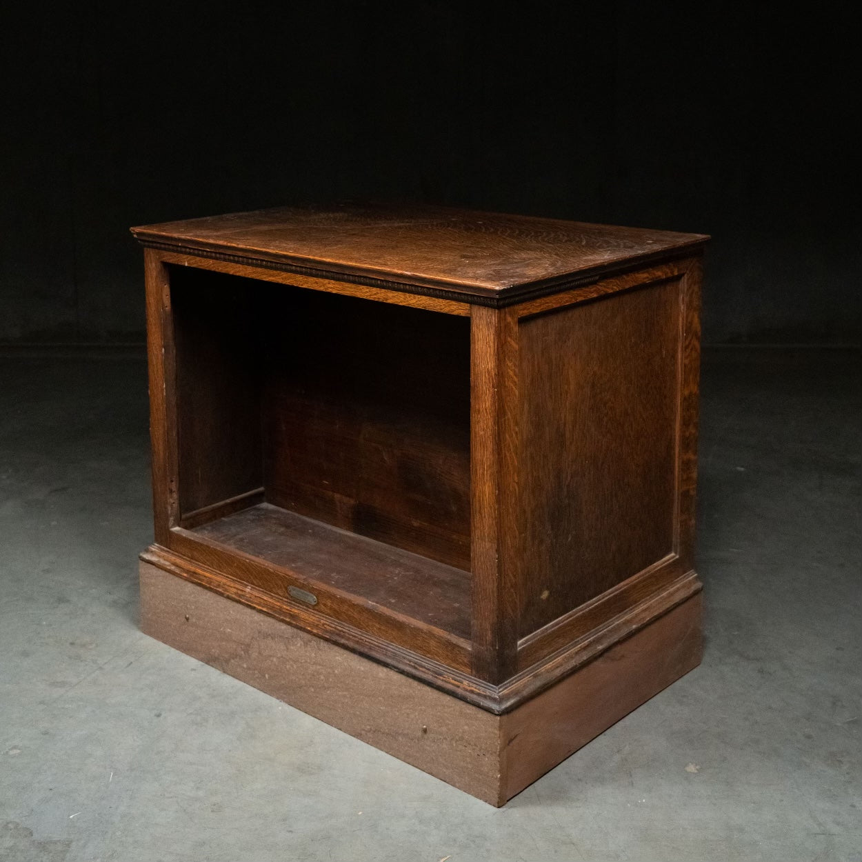 1890 Oak General Store Sales Display Counter