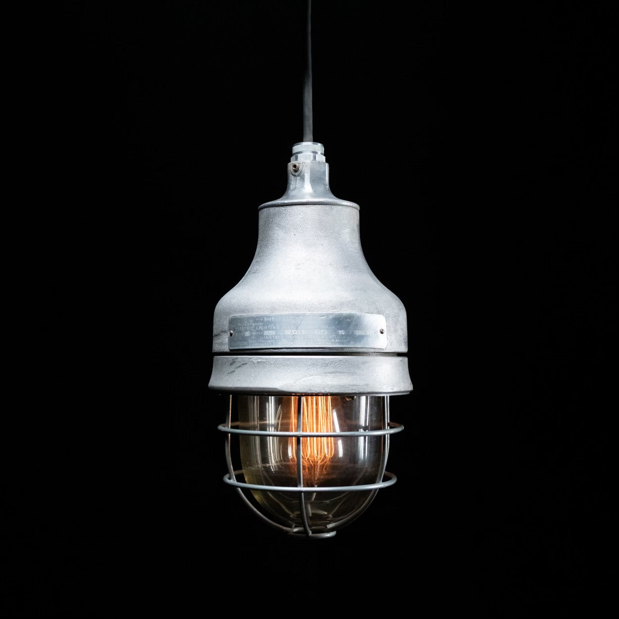 1940 Pyle National Industrial Pendant Light