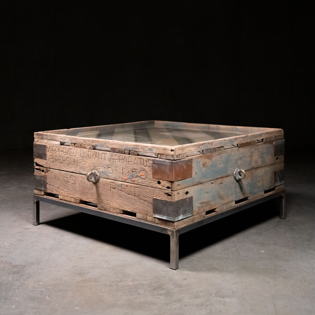 1950  nautical coffee table