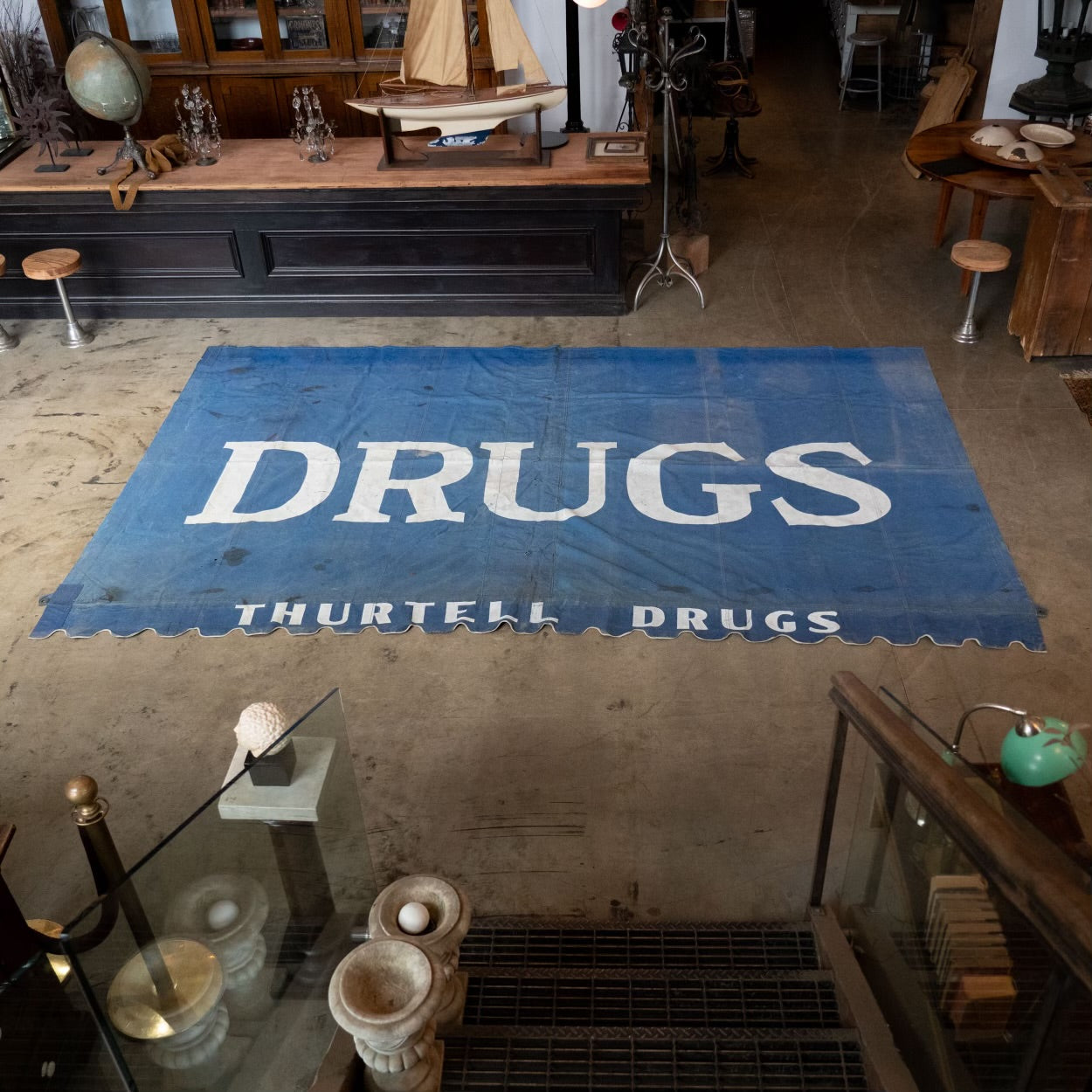 Large 1950 Canvas Banner
