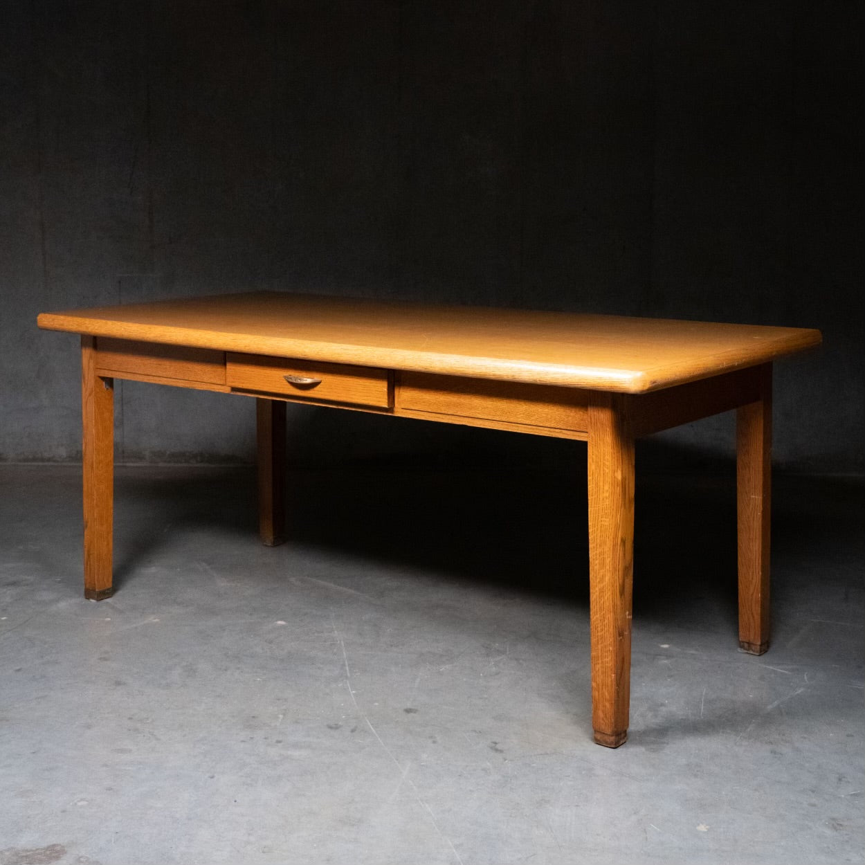 1940 Solid Oak Table/Desk