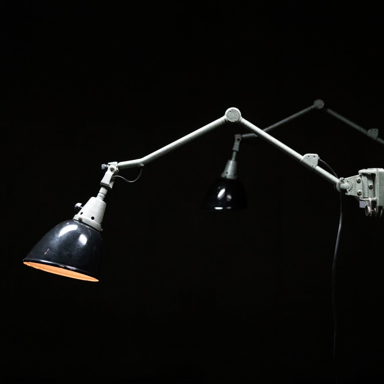 1930 Midgard Wall Mounted Articulating Industrial Sconce Lights