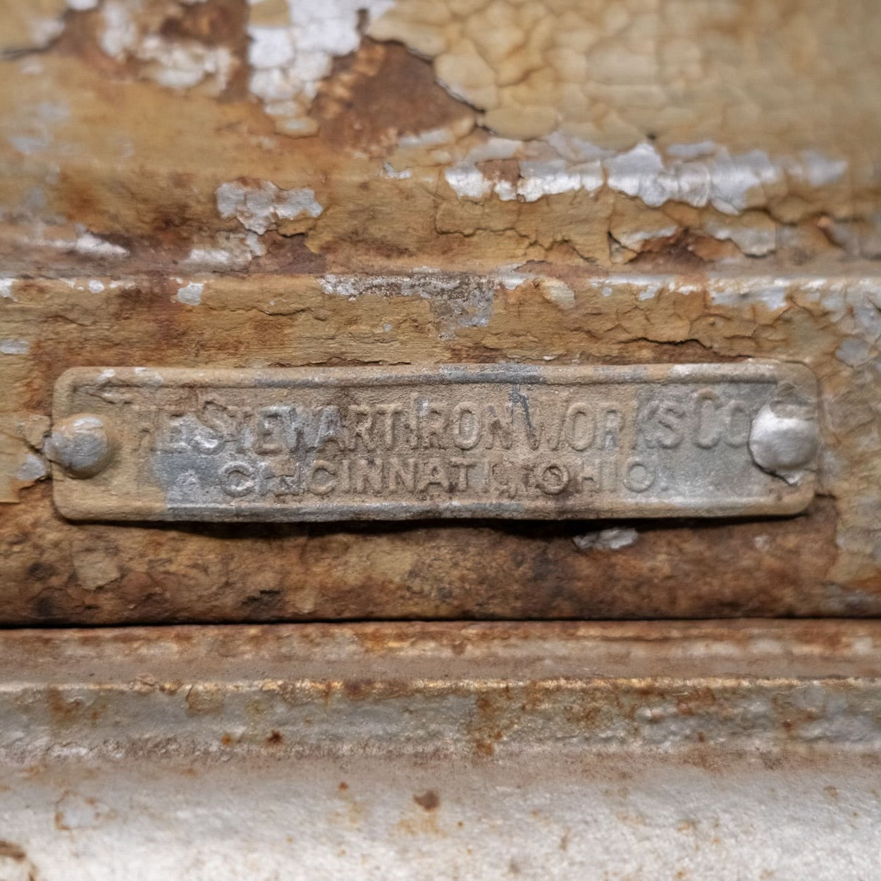 19th century large cast iron garden planters by Stewart iron works