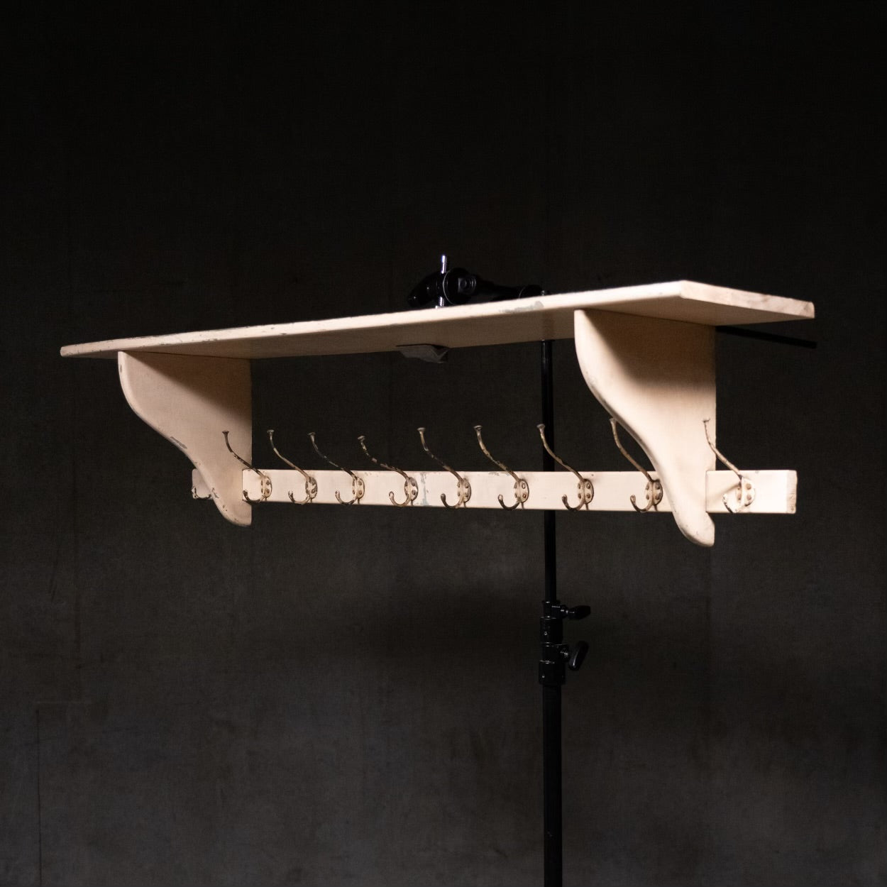 1920 wall mounted coat / hat rack