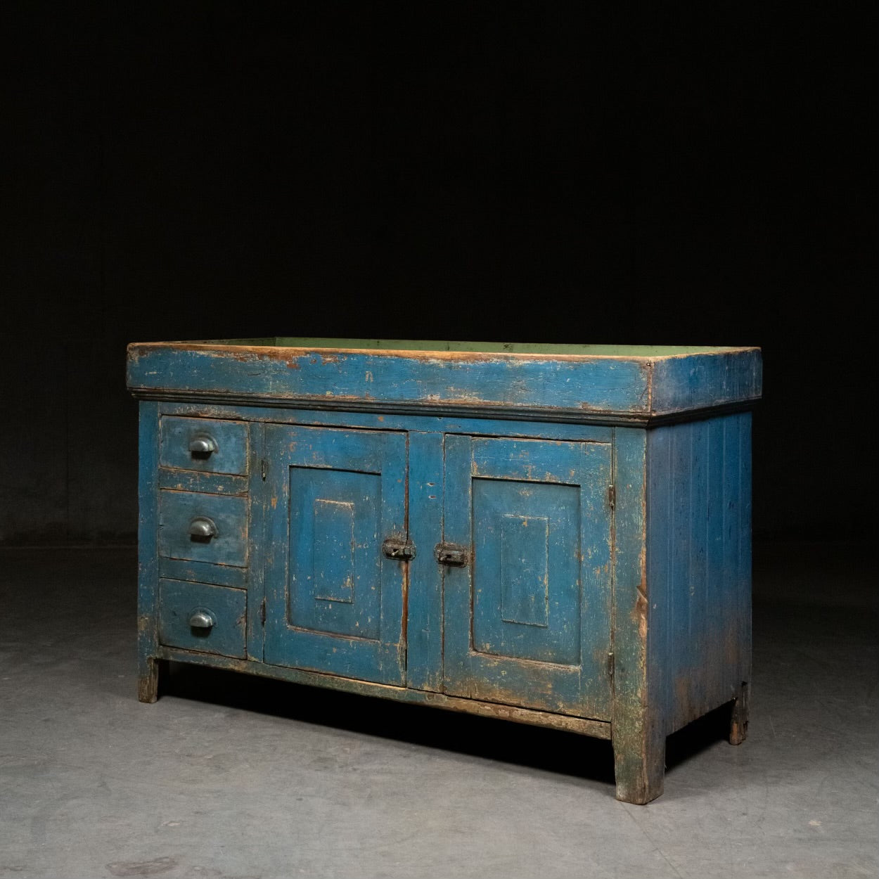 1890 pine dry sink  country cabinet