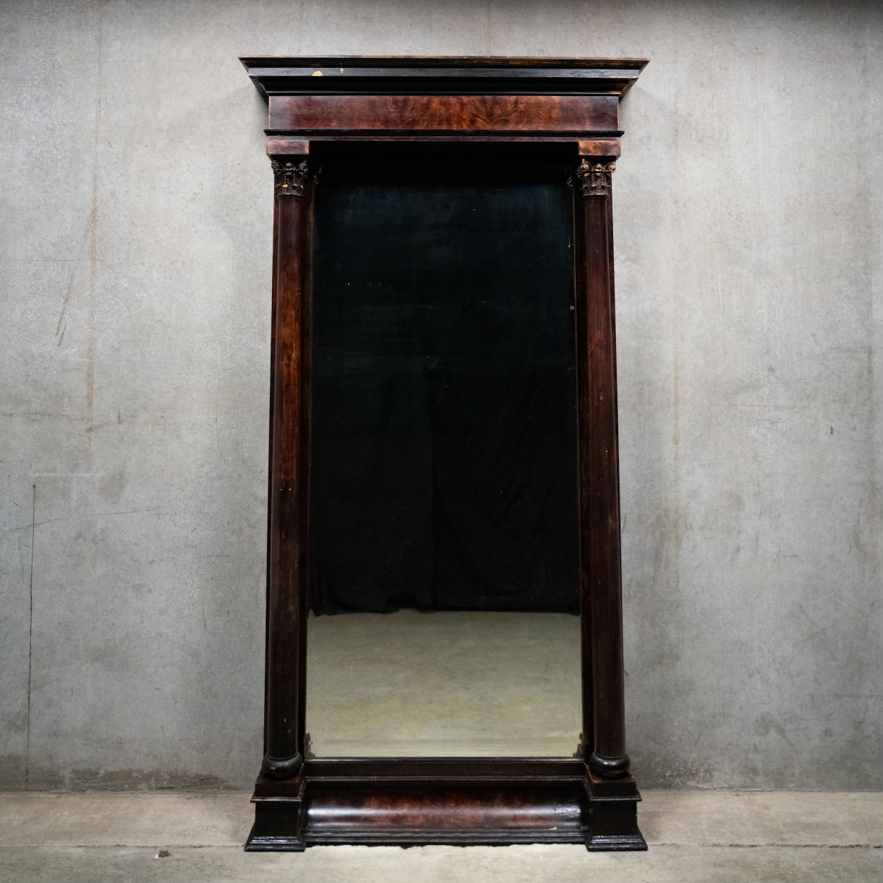 C1900 Wooden Pier Mirror