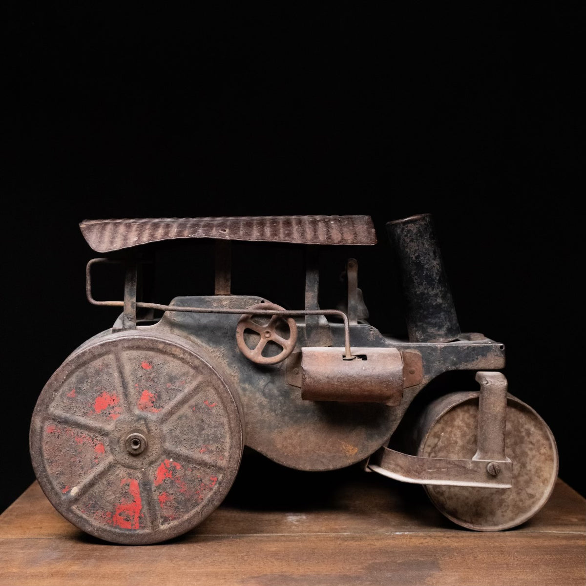 Keystone Ride 'em Steamroller Keystone Steamroller 60 Pressed Steel Toy