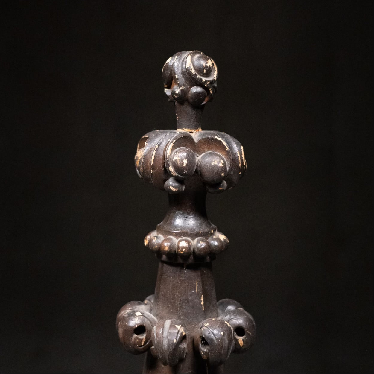 1890 Wooden Carved Church Architectural Finials